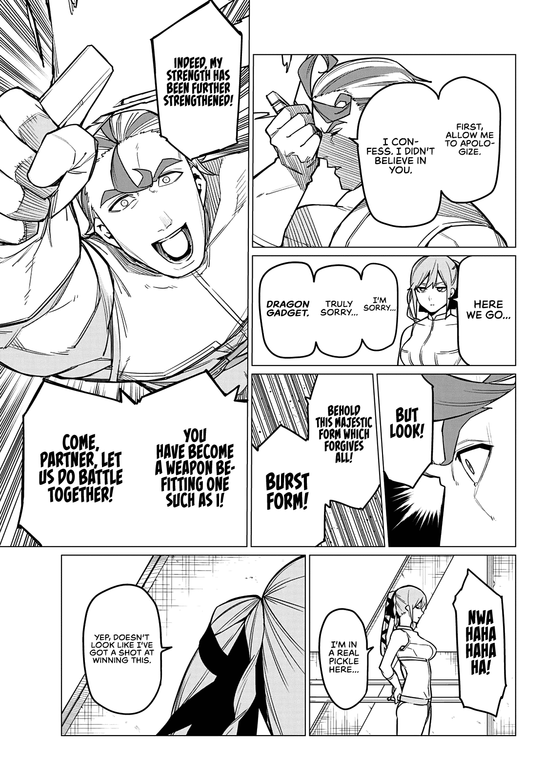 Sentai Daishikkaku chapter 33 - page 8