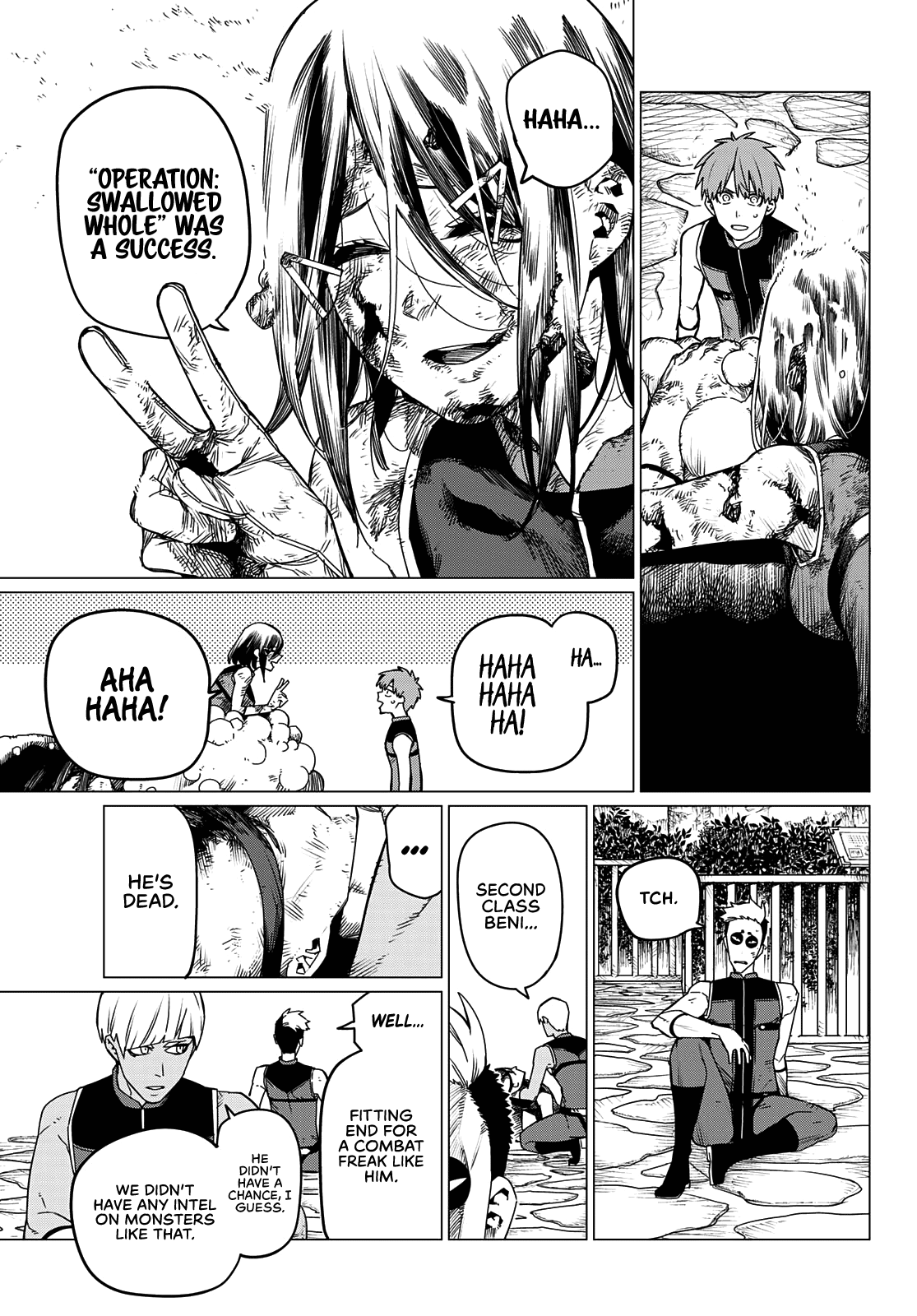 Sentai Daishikkaku chapter 81 - page 14