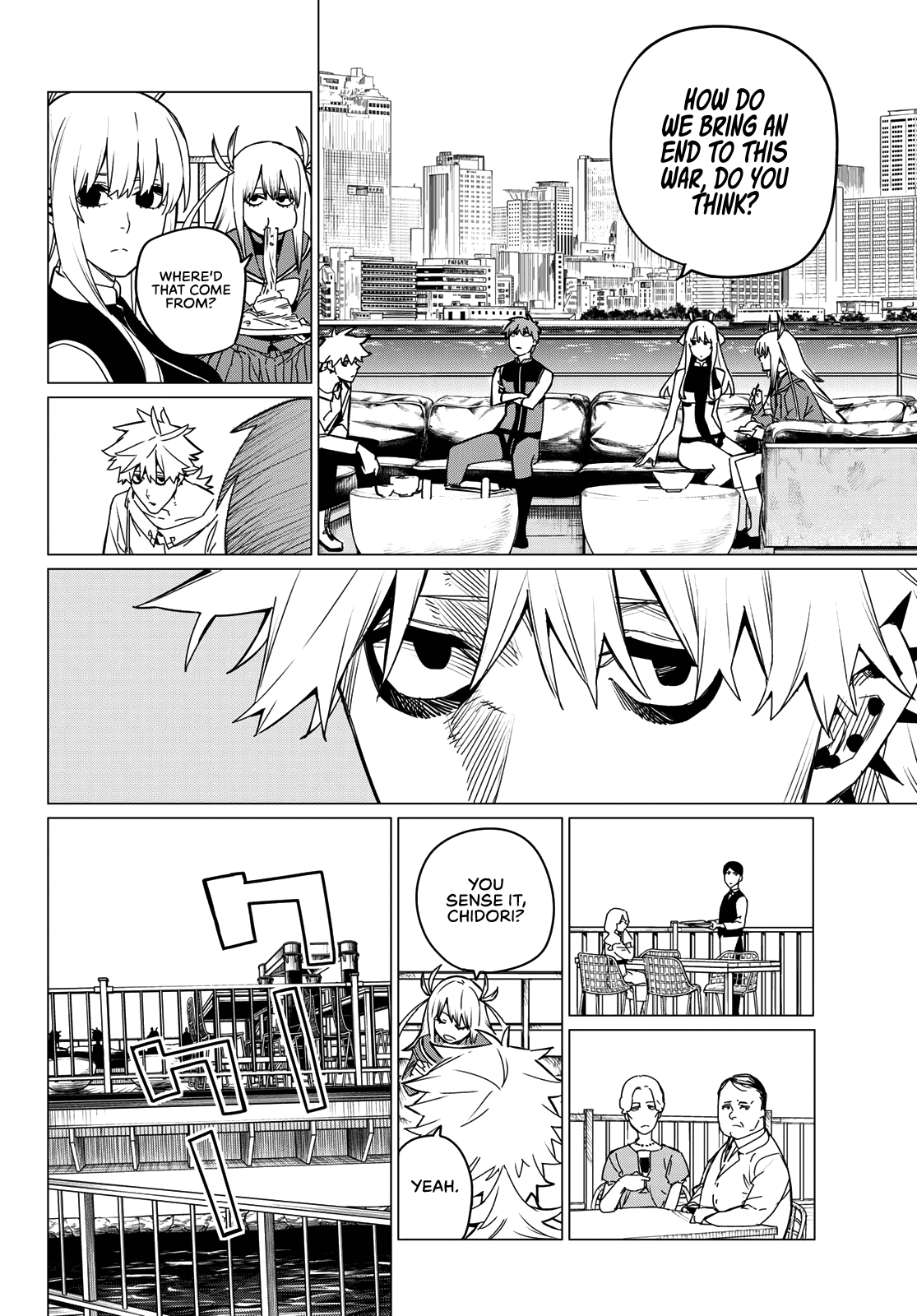 Sentai Daishikkaku chapter 83 - page 14