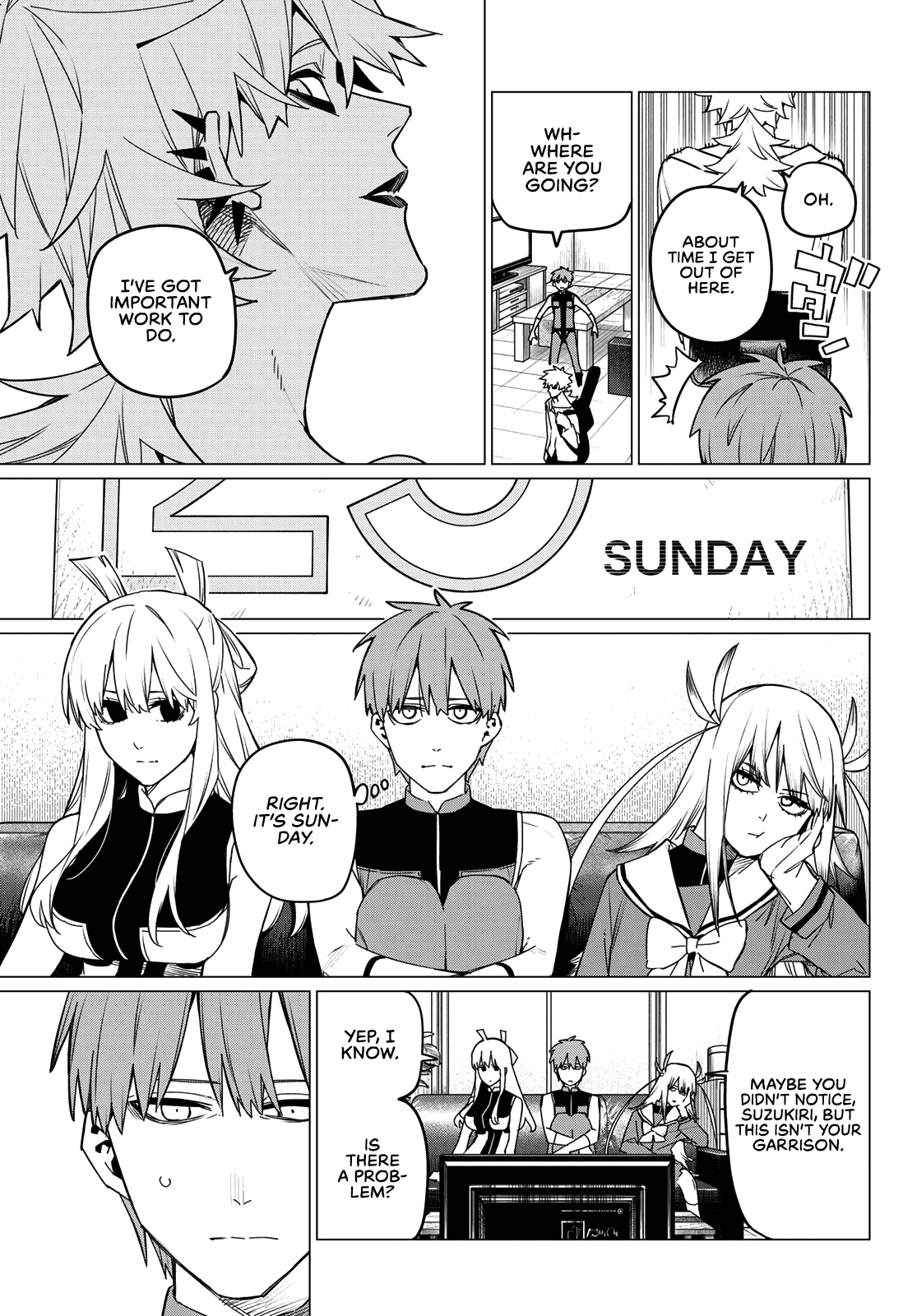 Sentai Daishikkaku chapter 83 - page 9