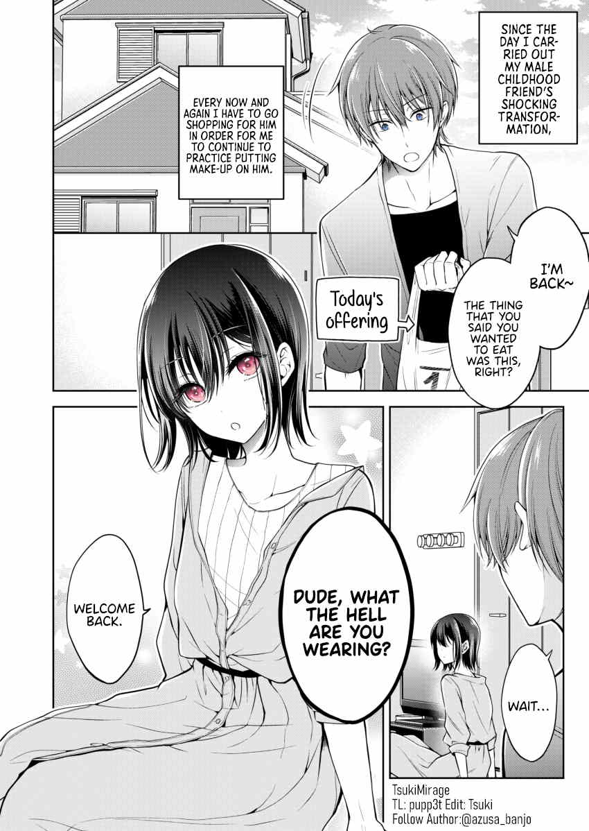 I Turned My Childhood Friend (♂) Into A Girl chapter 3 - page 1