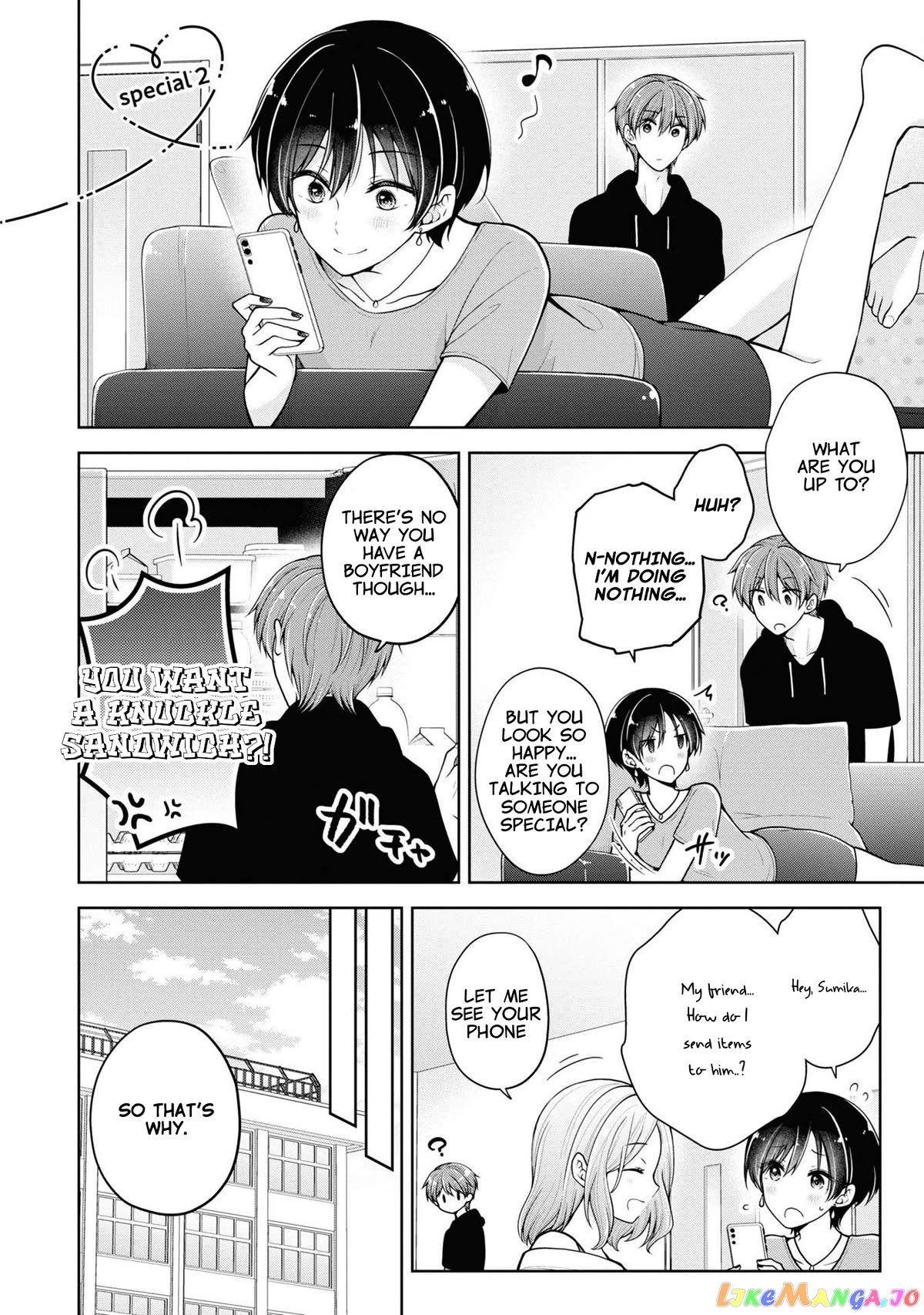 I Turned My Childhood Friend (♂) Into A Girl chapter 48.5 - page 1