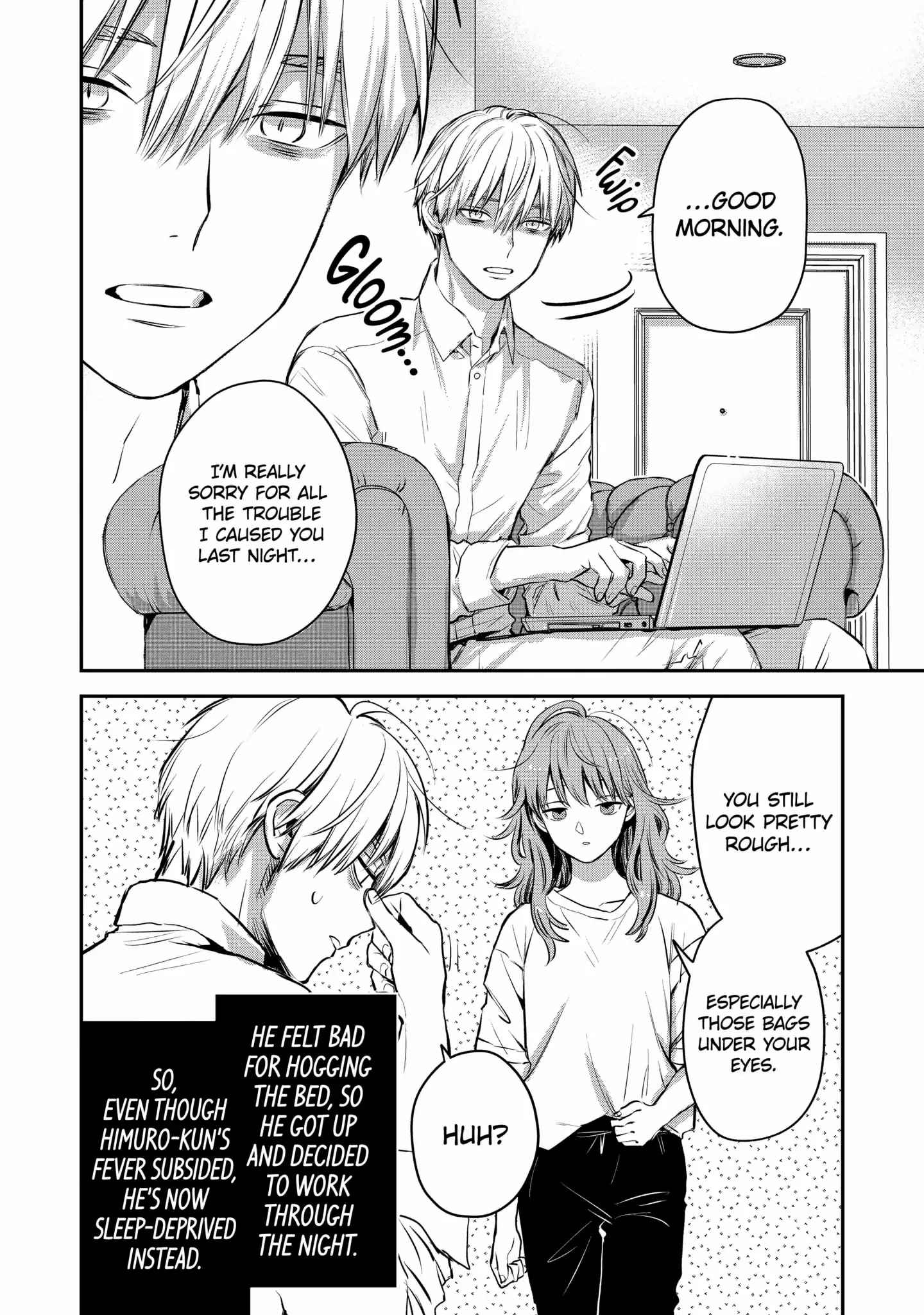 Ice Guy and the Cool Female Colleague chapter 40.3 - page 10