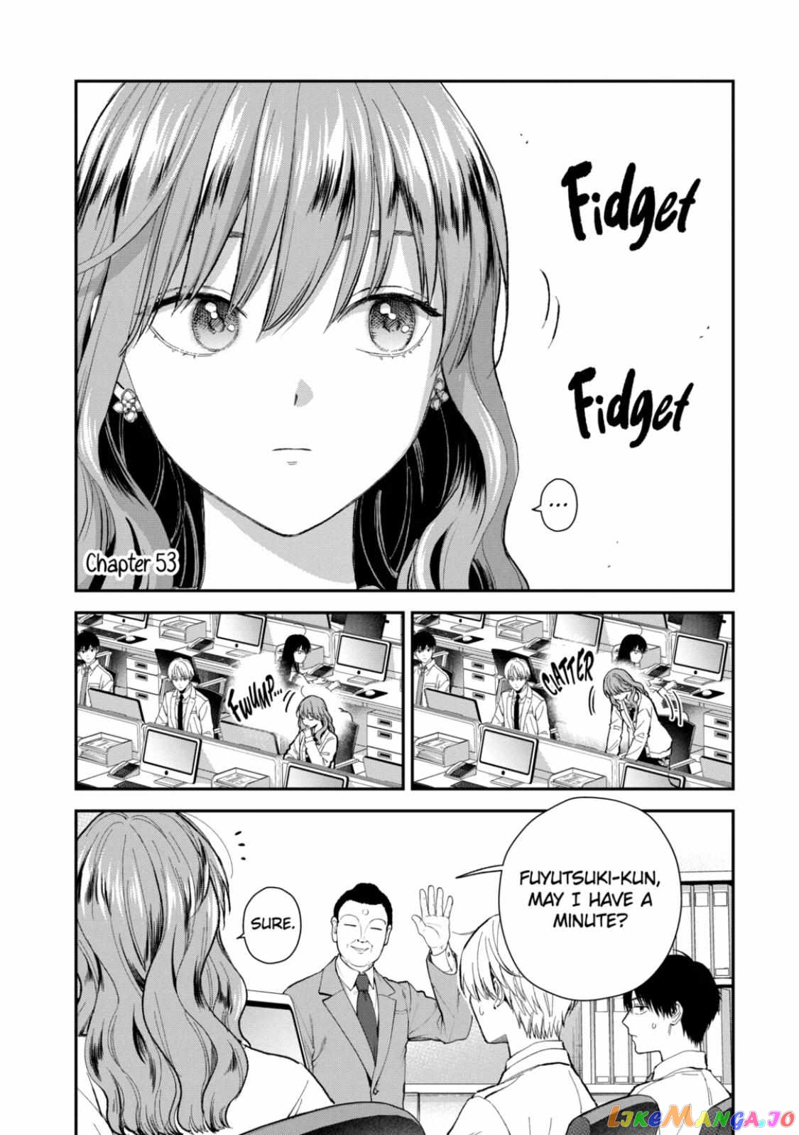 Ice Guy and the Cool Female Colleague chapter 53.1 - page 1