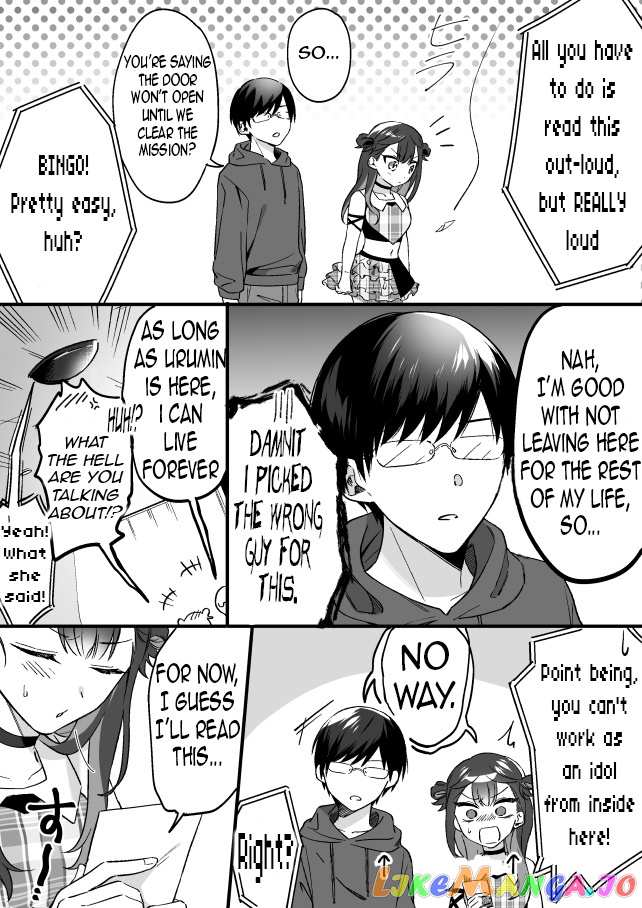 The Useless Idol and Her Only Fan in the World chapter 7.5 - page 2