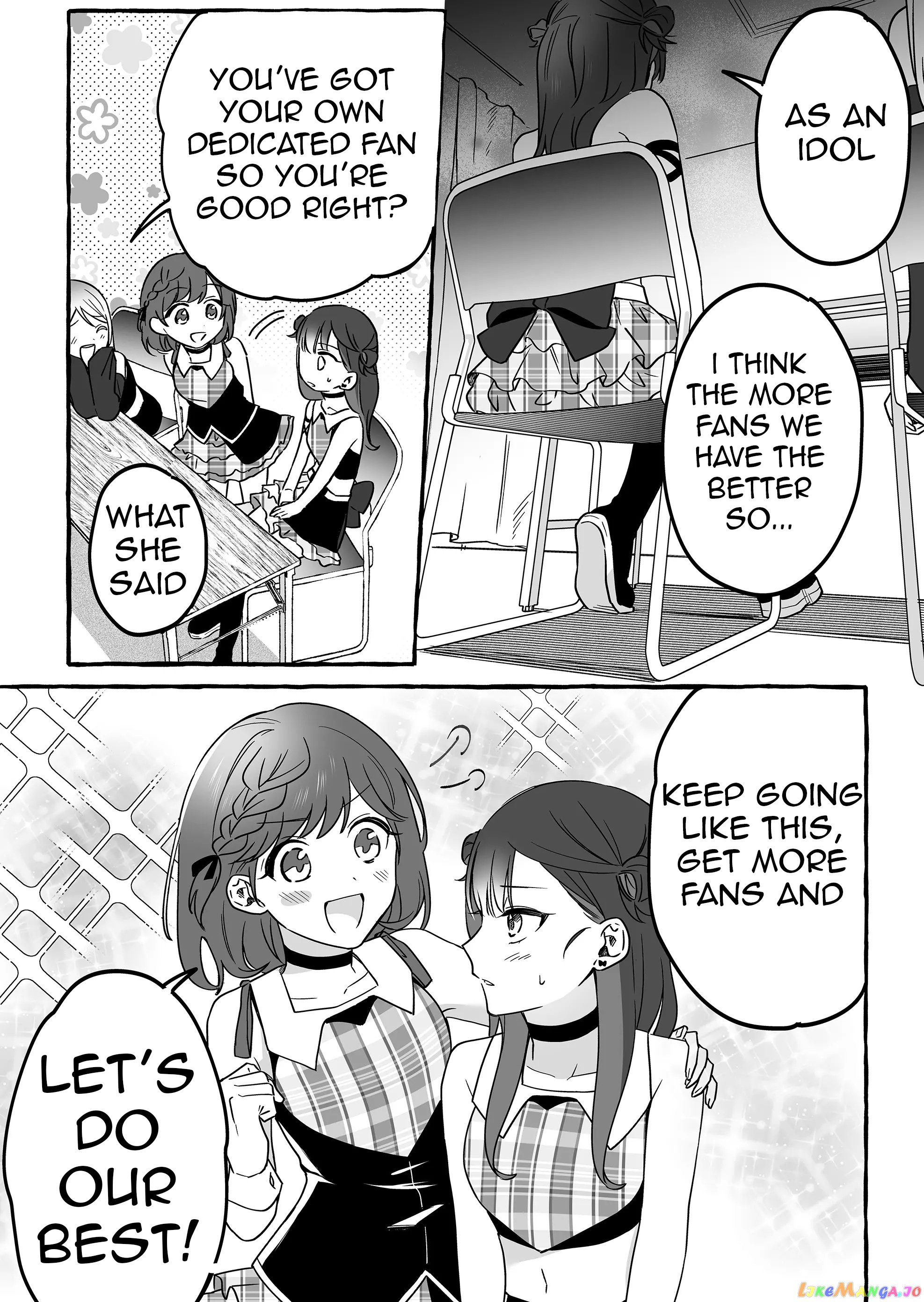 The Useless Idol and Her Only Fan in the World chapter 8 - page 10