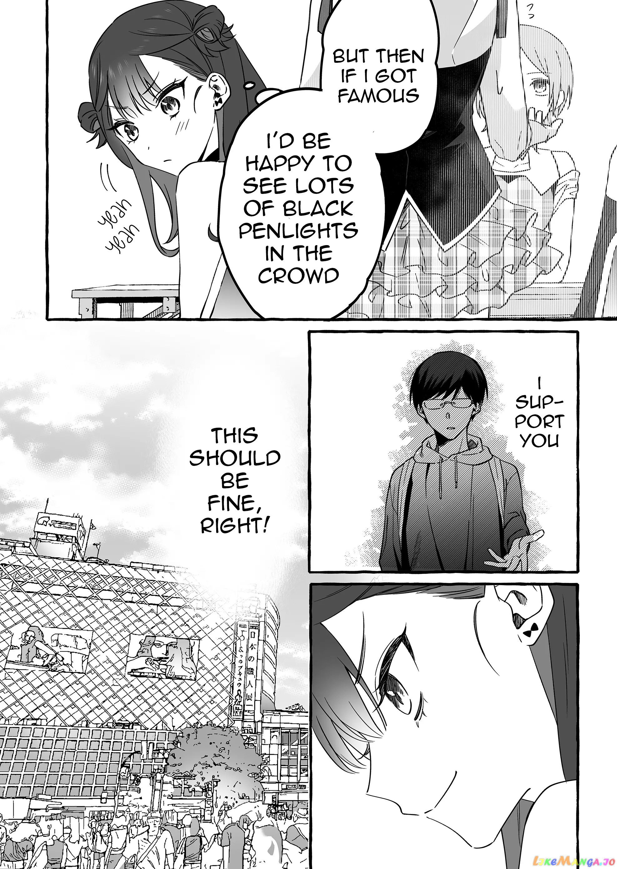 The Useless Idol and Her Only Fan in the World chapter 8 - page 12