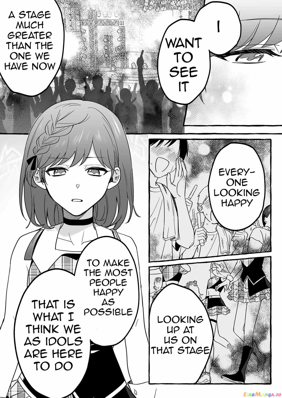 The Useless Idol and Her Only Fan in the World chapter 8 - page 7