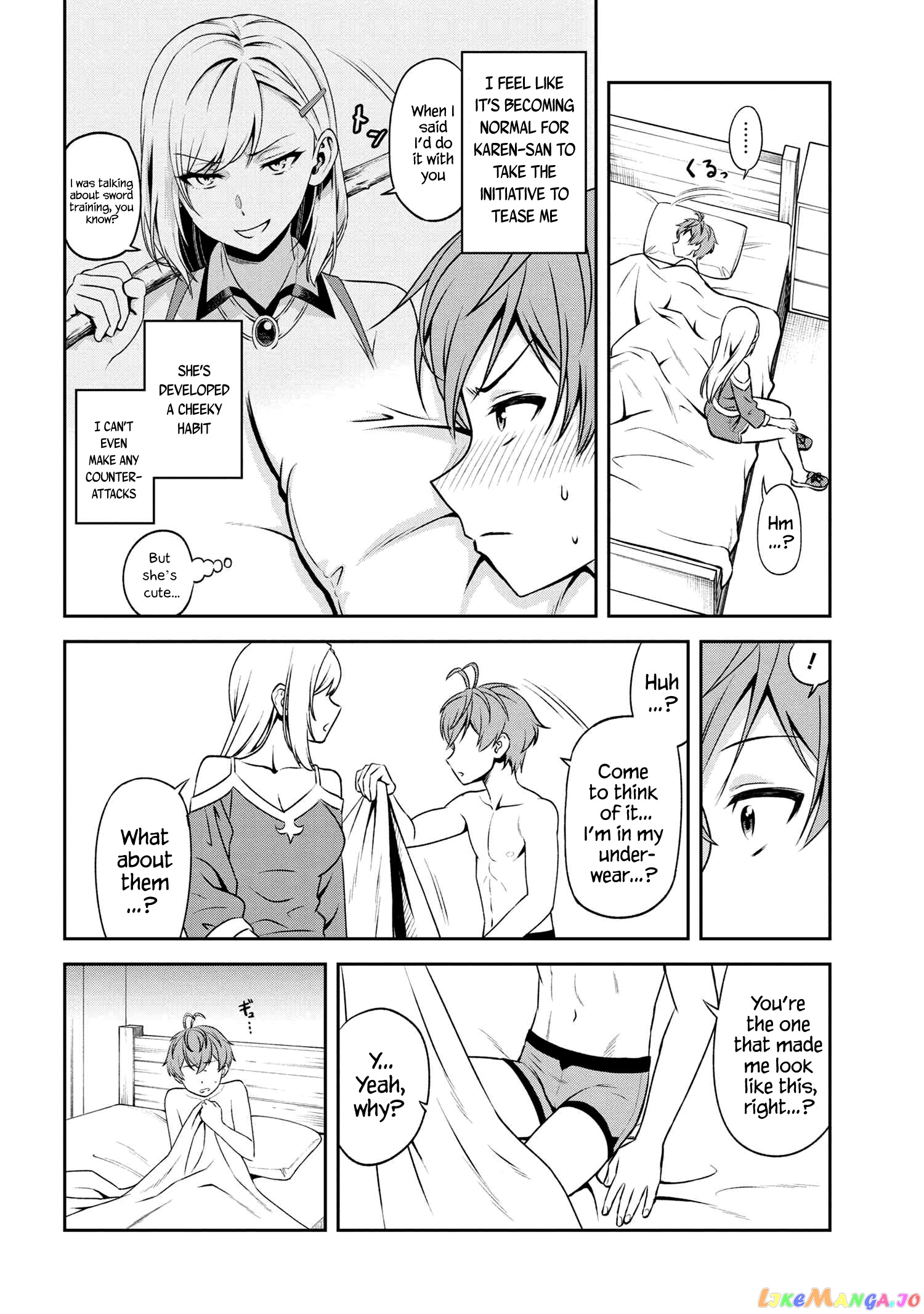 Older Elite Knight Is Cute Only in Front of Me chapter 8.2 - page 7
