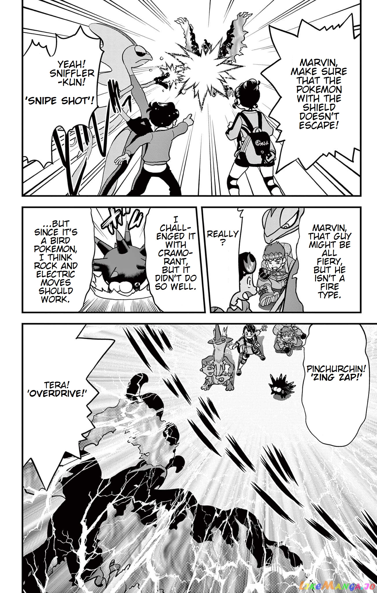 Pokémon SPECIAL Sword and Shield chapter 37 - page 17