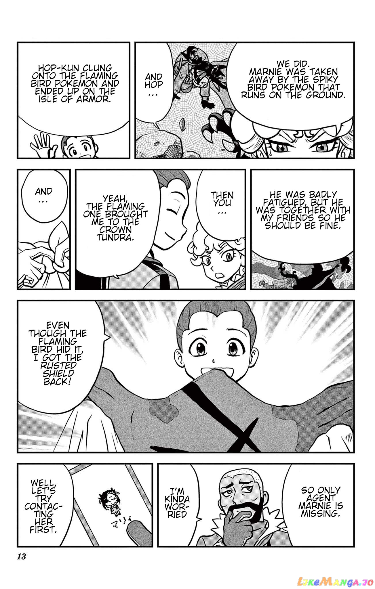 Pokémon SPECIAL Sword and Shield chapter 38 - page 9
