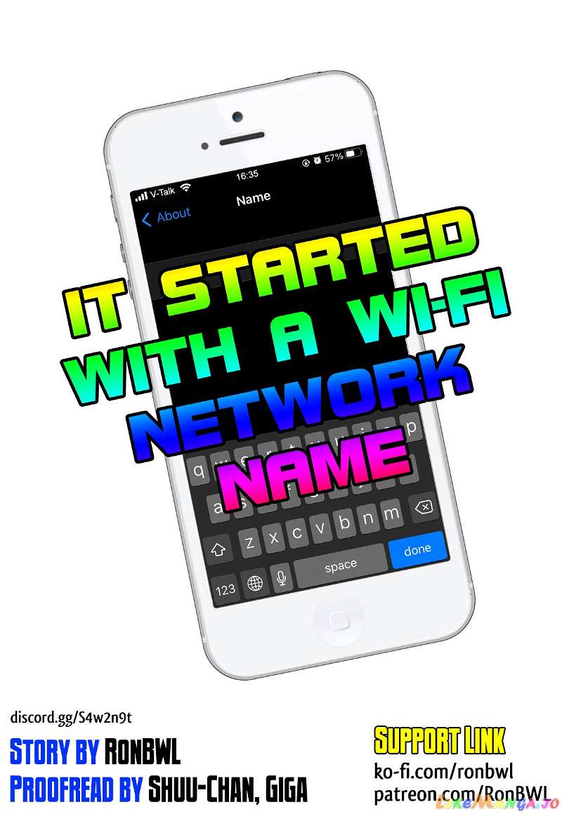 It Started With A Wi-Fi Network Name chapter 26 - page 1