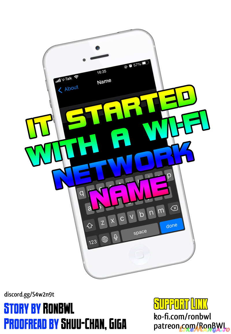 It Started With A Wi-Fi Network Name chapter 35 - page 2