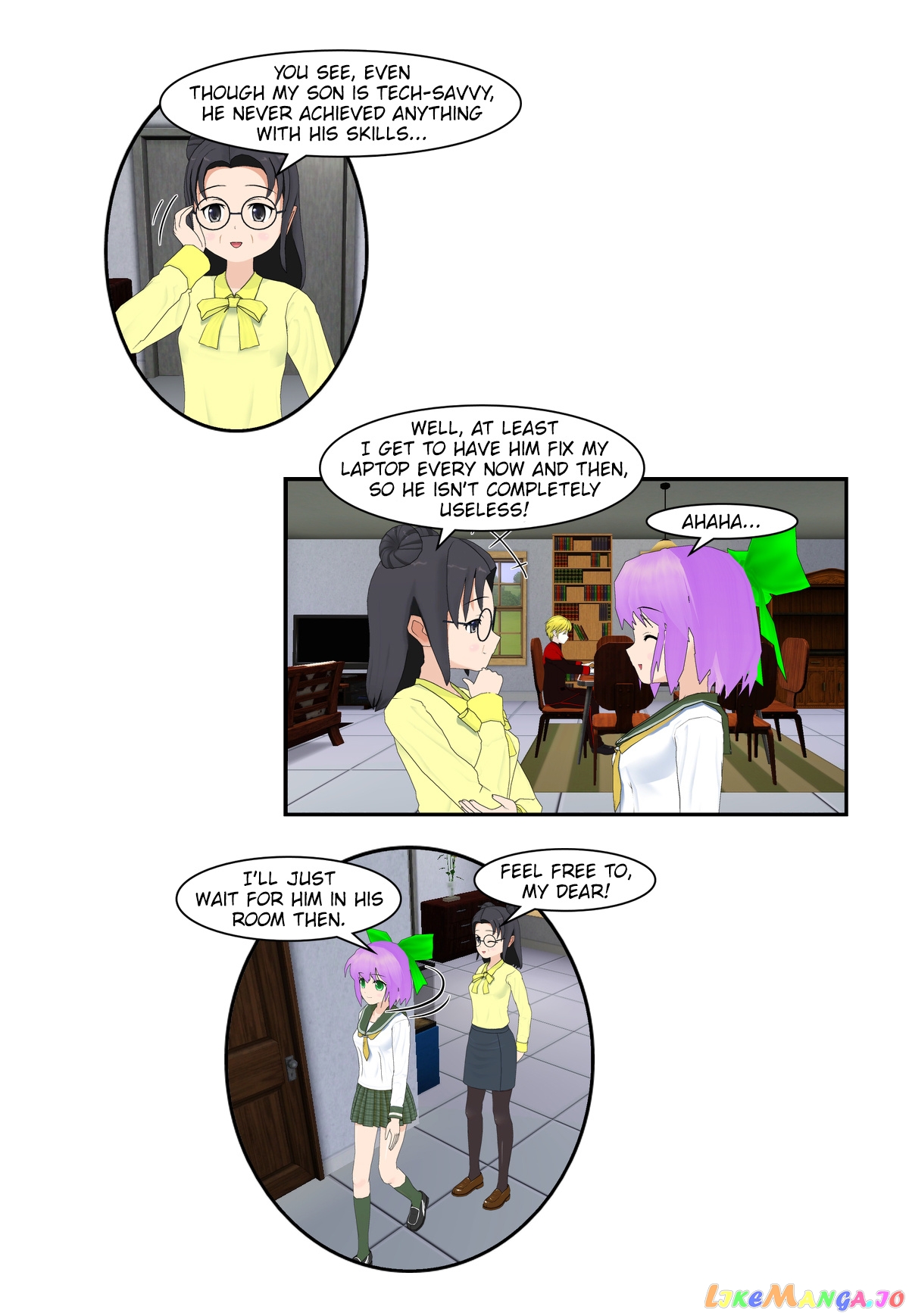 It Started With A Wi-Fi Network Name chapter 35 - page 4