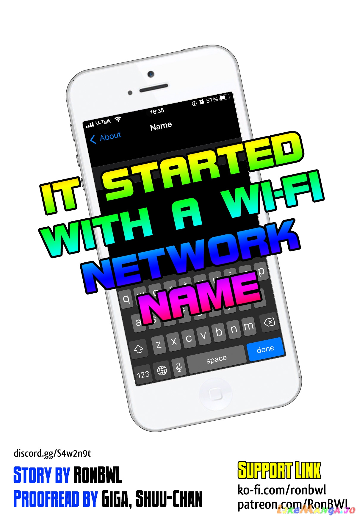 It Started With A Wi-Fi Network Name chapter 9 - page 1