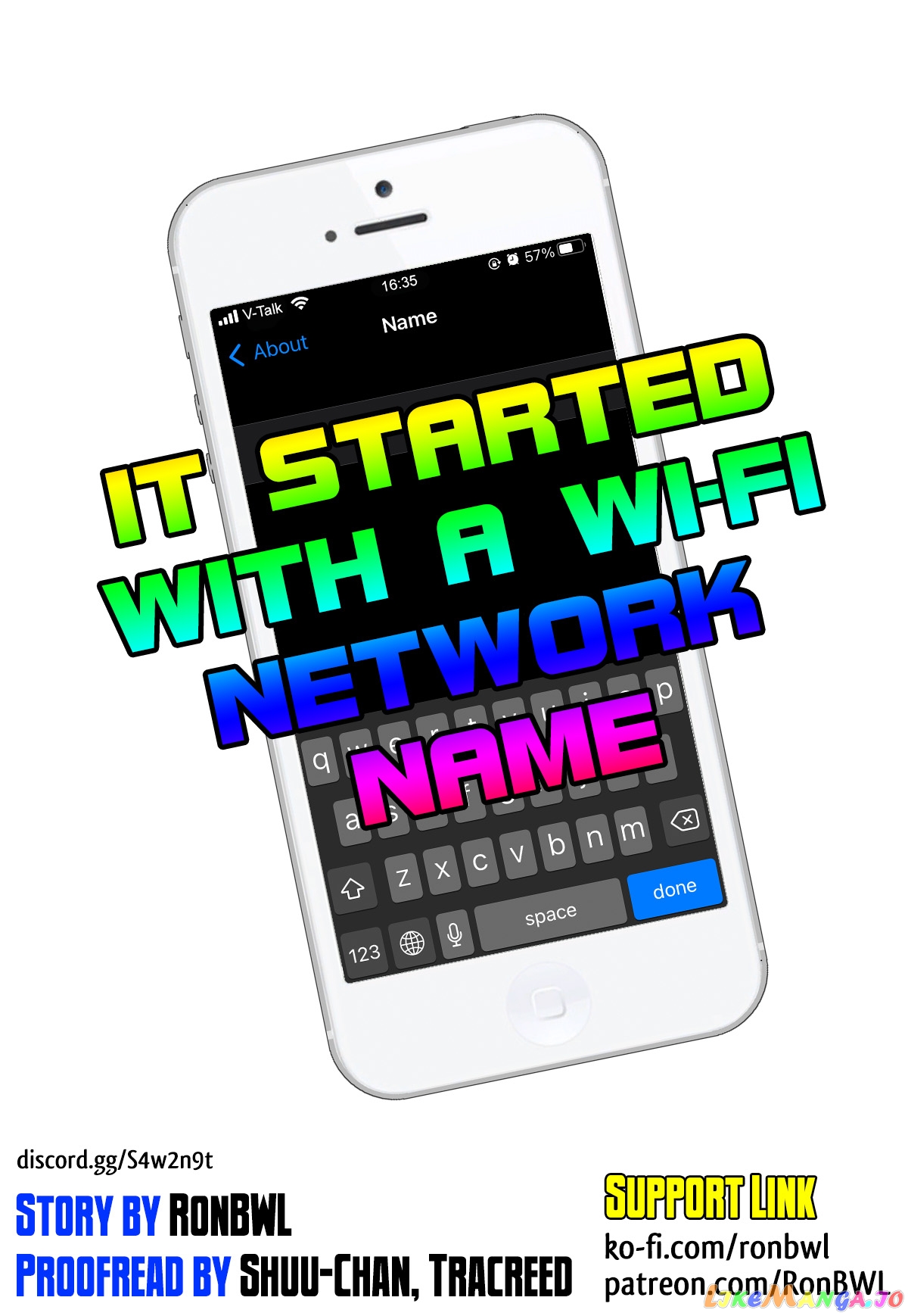 It Started With A Wi-Fi Network Name chapter 16 - page 1