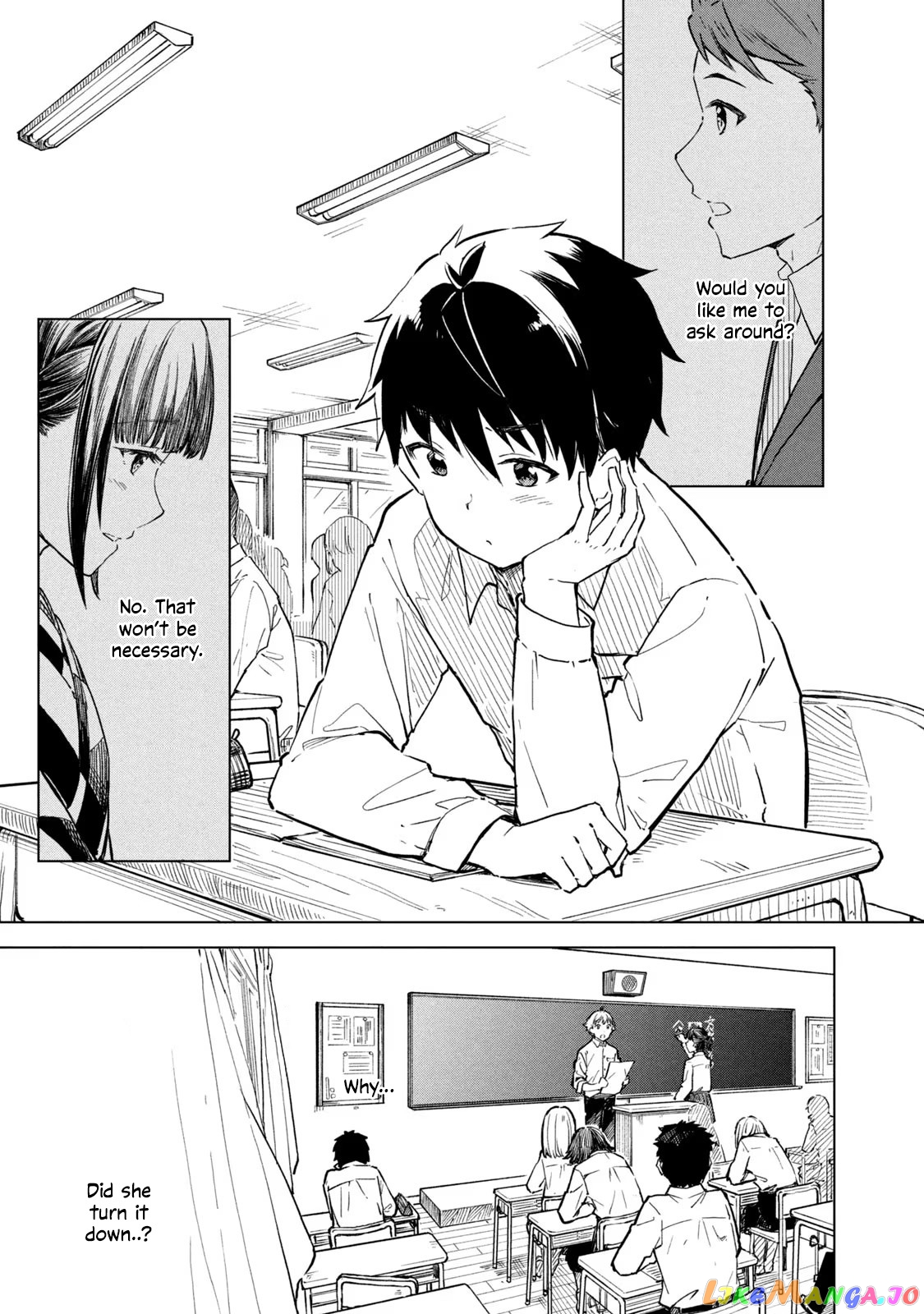 Coffee wo Shizuka ni chapter 13.1 - page 33