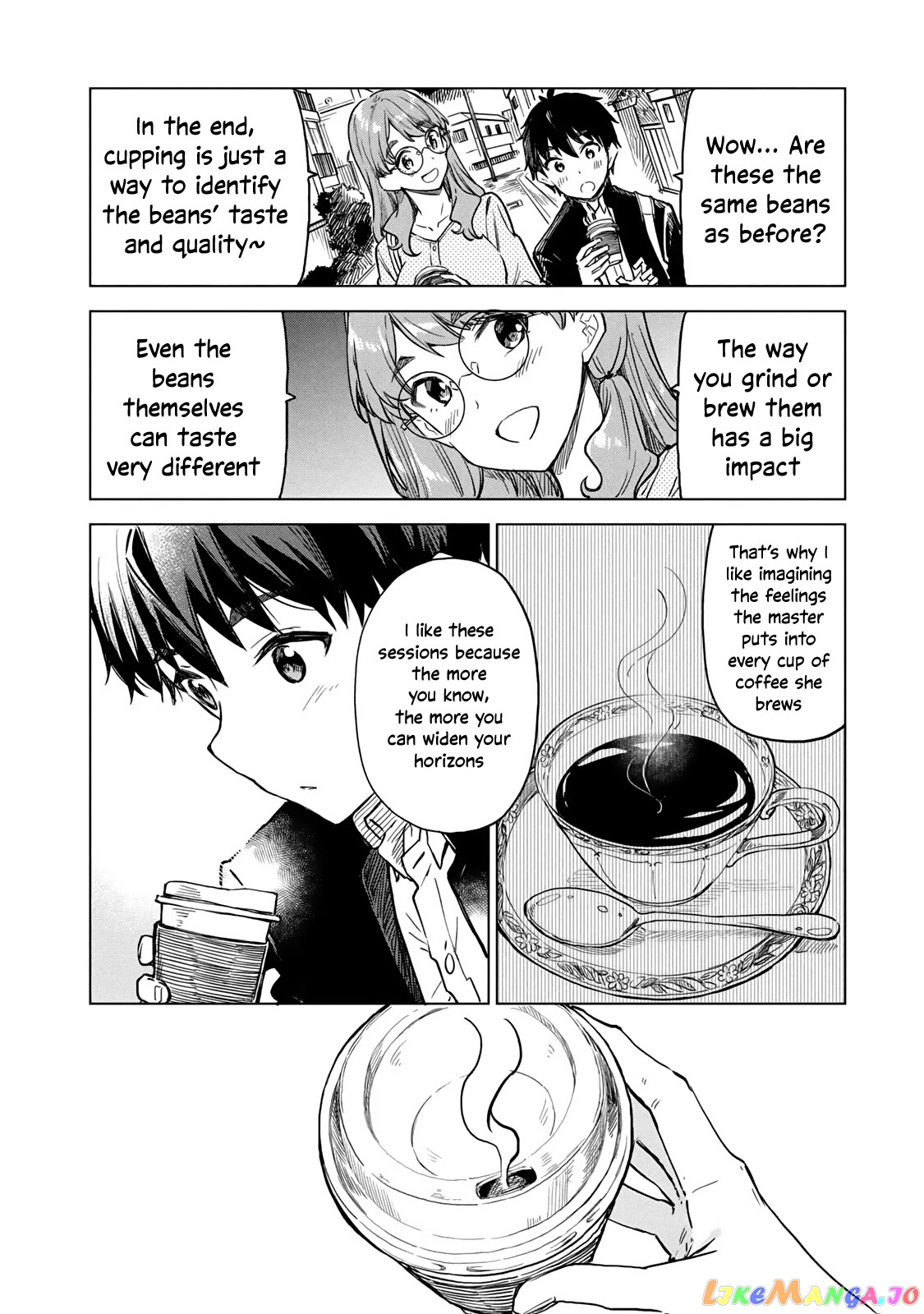 Coffee wo Shizuka ni chapter 9 - page 26