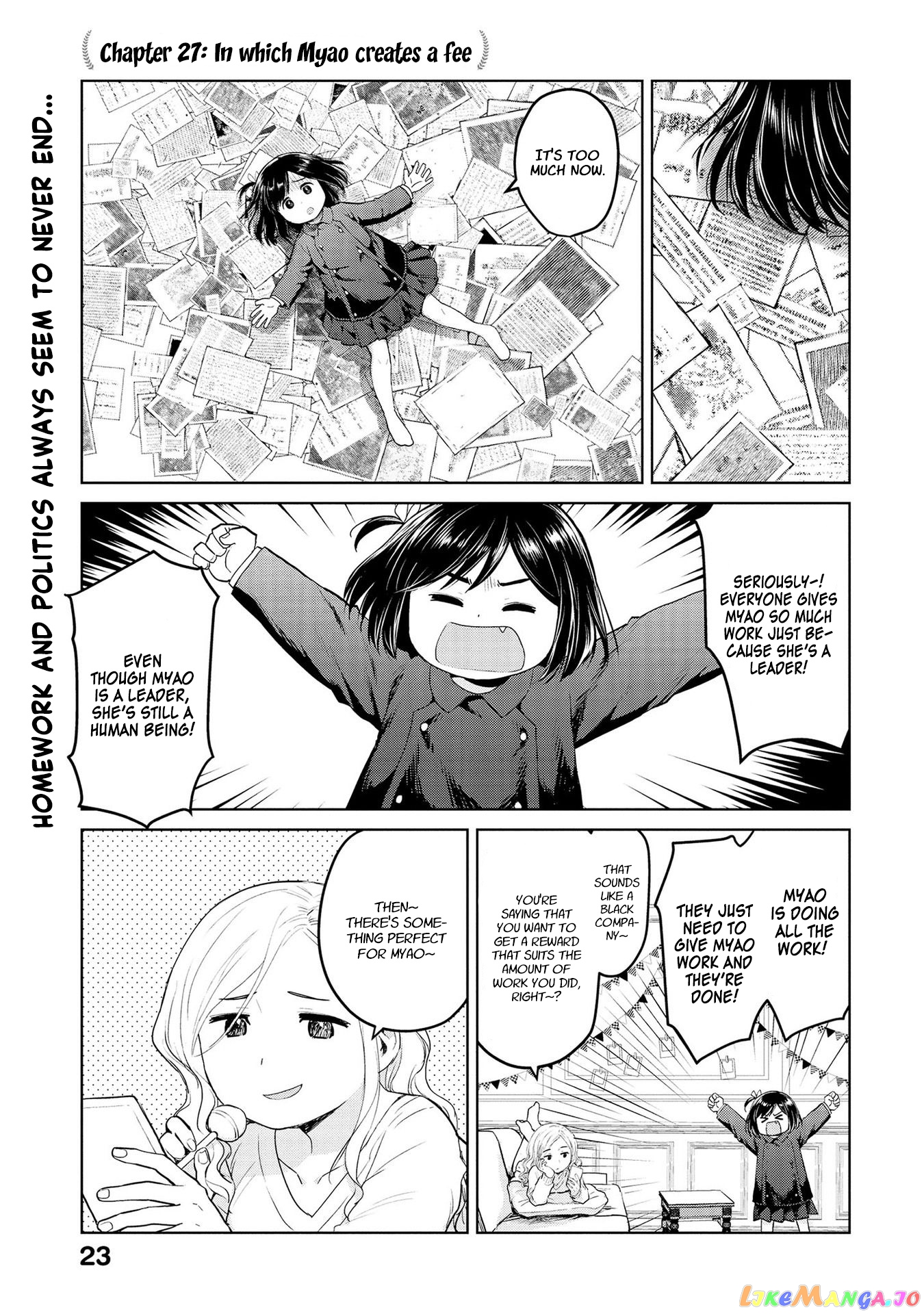 Oh, Our General Myao. chapter 27 - page 1