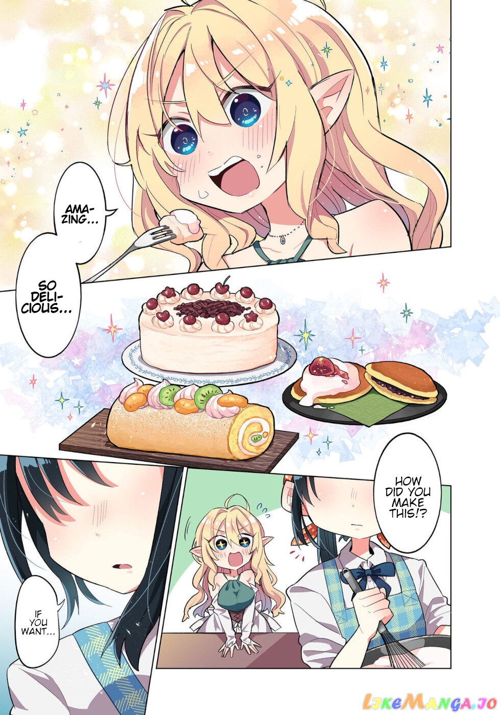 Sweets, Elf, And A High School Girl chapter 1 - page 1