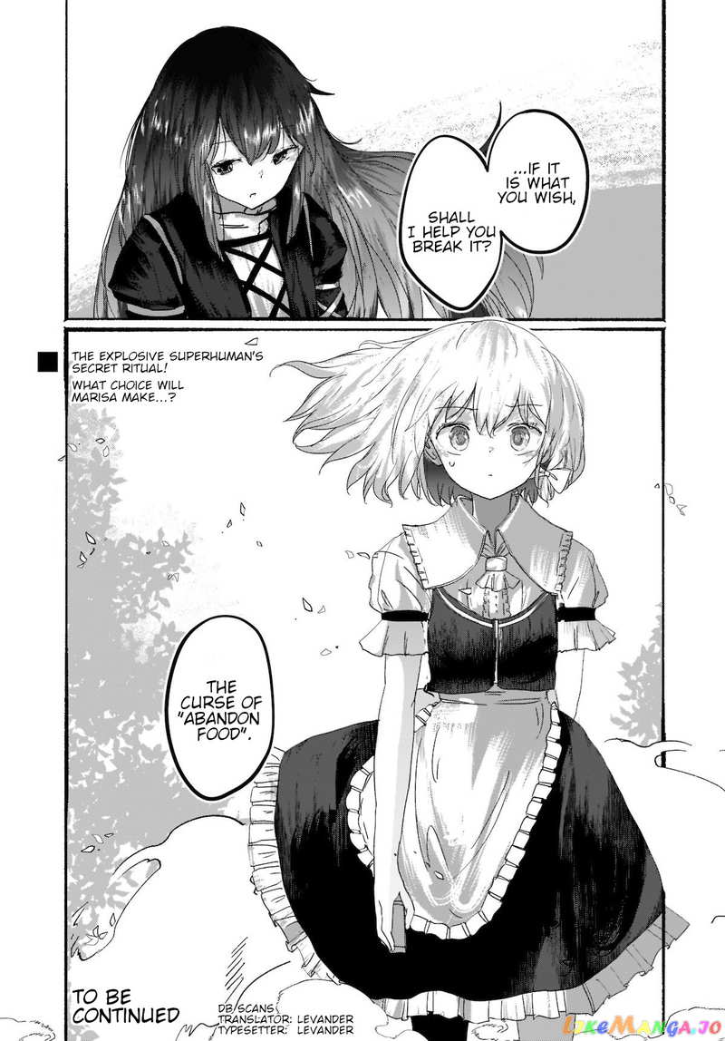 Touhou - The Magician Who Loved A Fake (Doujinshi) chapter 3 - page 35