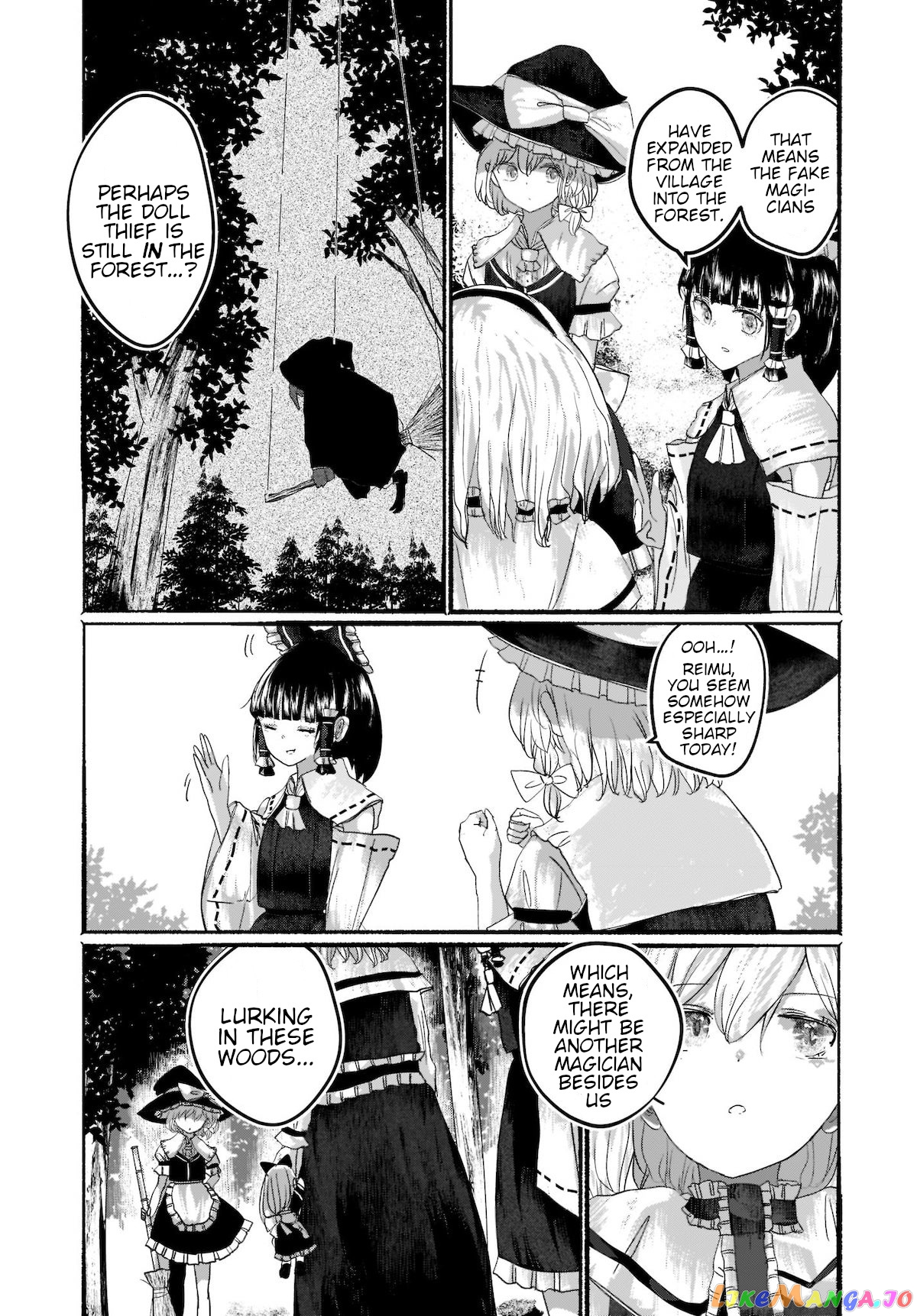 Touhou - The Magician Who Loved A Fake (Doujinshi) chapter 4 - page 14