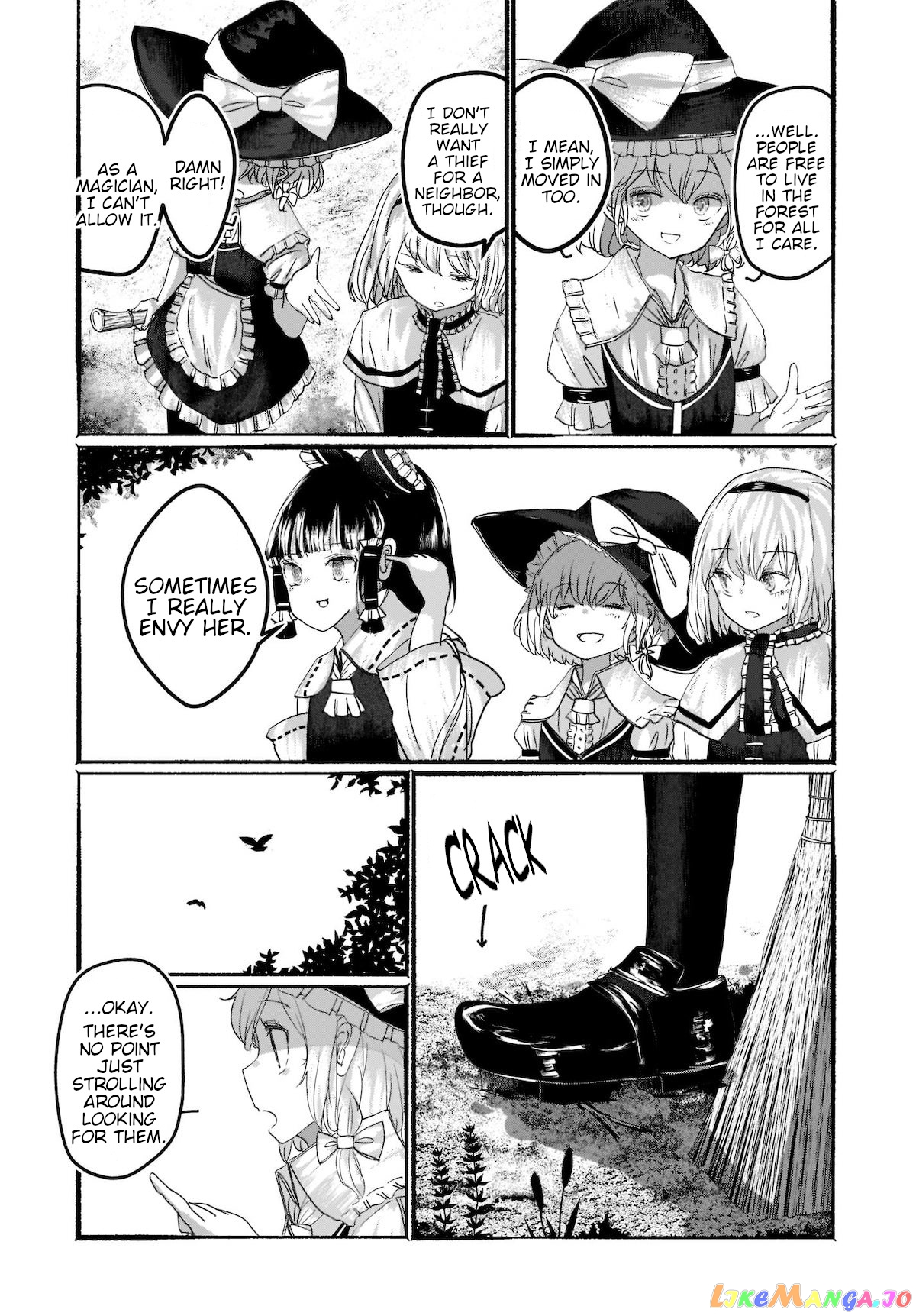 Touhou - The Magician Who Loved A Fake (Doujinshi) chapter 4 - page 15