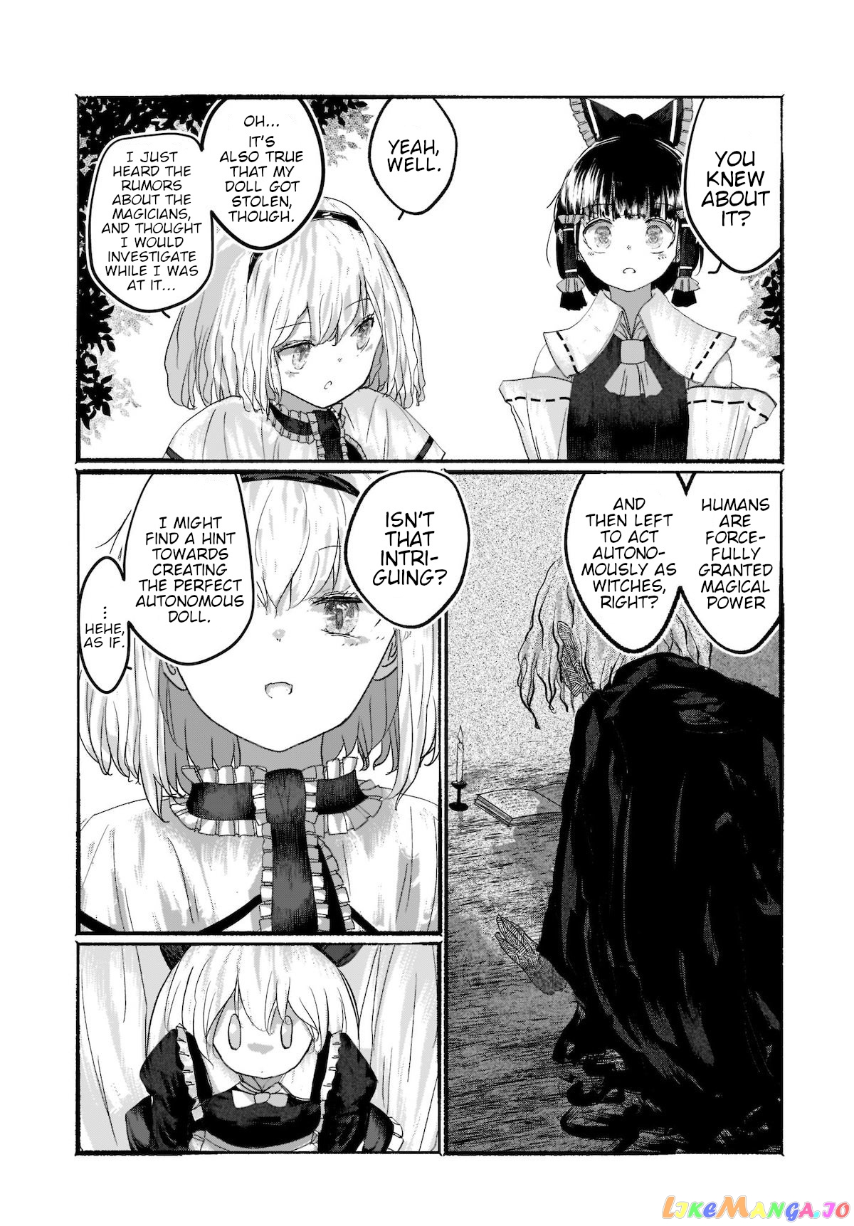 Touhou - The Magician Who Loved A Fake (Doujinshi) chapter 4 - page 18