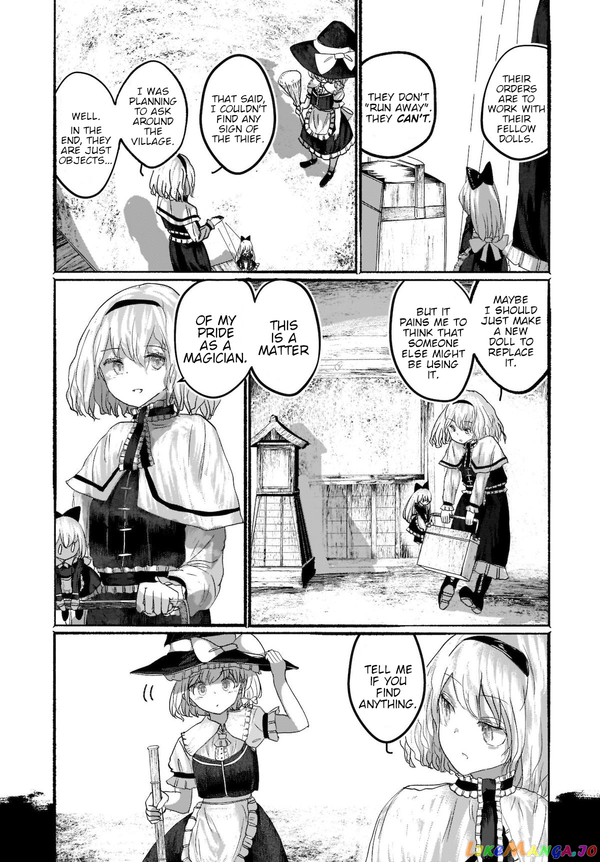 Touhou - The Magician Who Loved A Fake (Doujinshi) chapter 4 - page 6