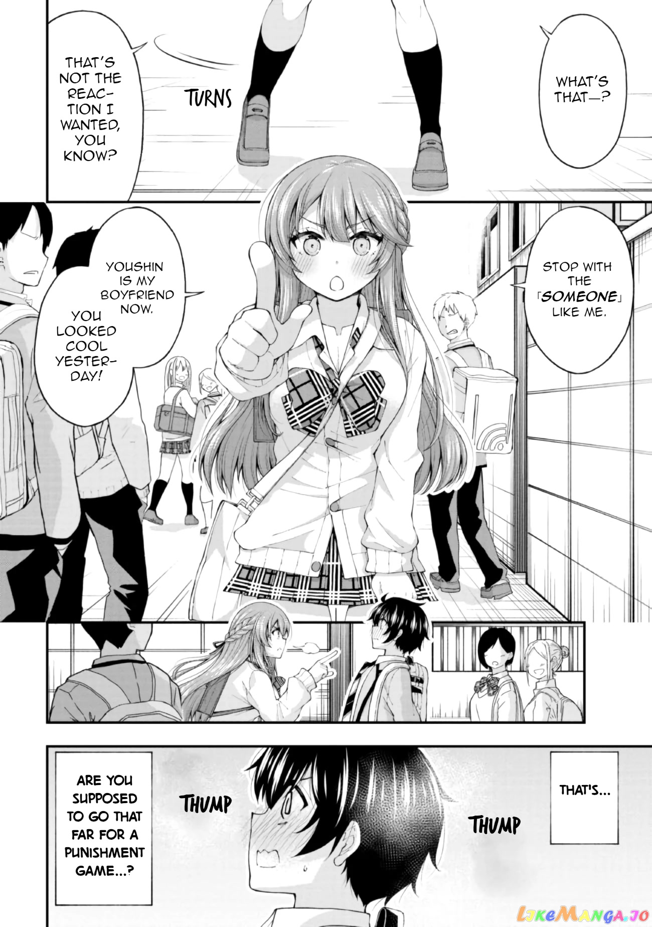 The Gal Who Was Meant to Confess to Me as a Game Punishment Has Apparently Fallen in Love with Me chapter 3 - page 12