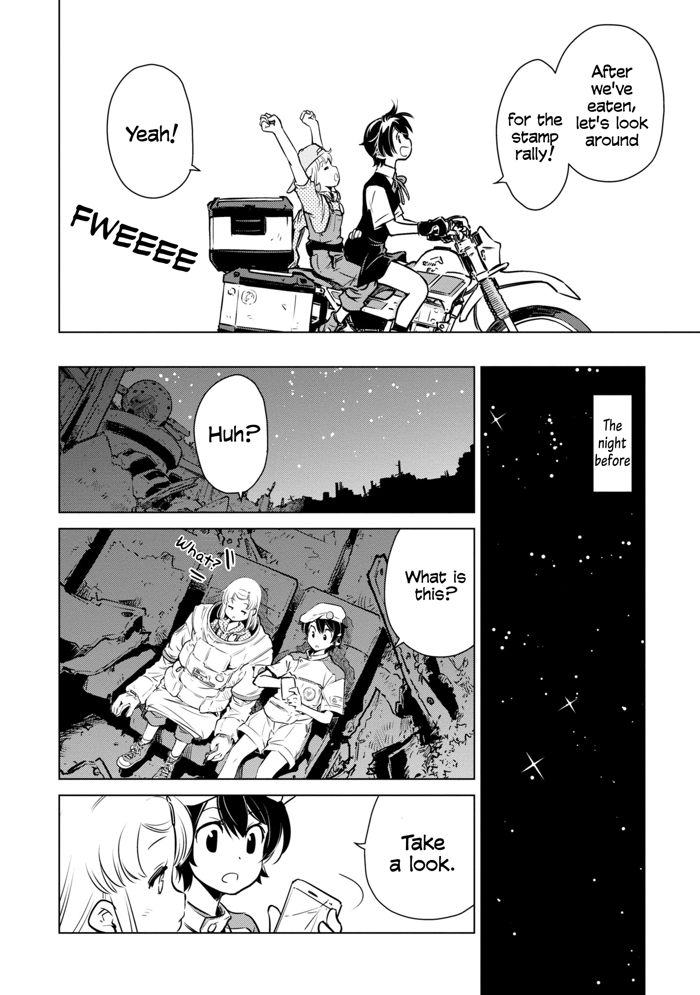 Shuumatsu Touring chapter 14 - page 3