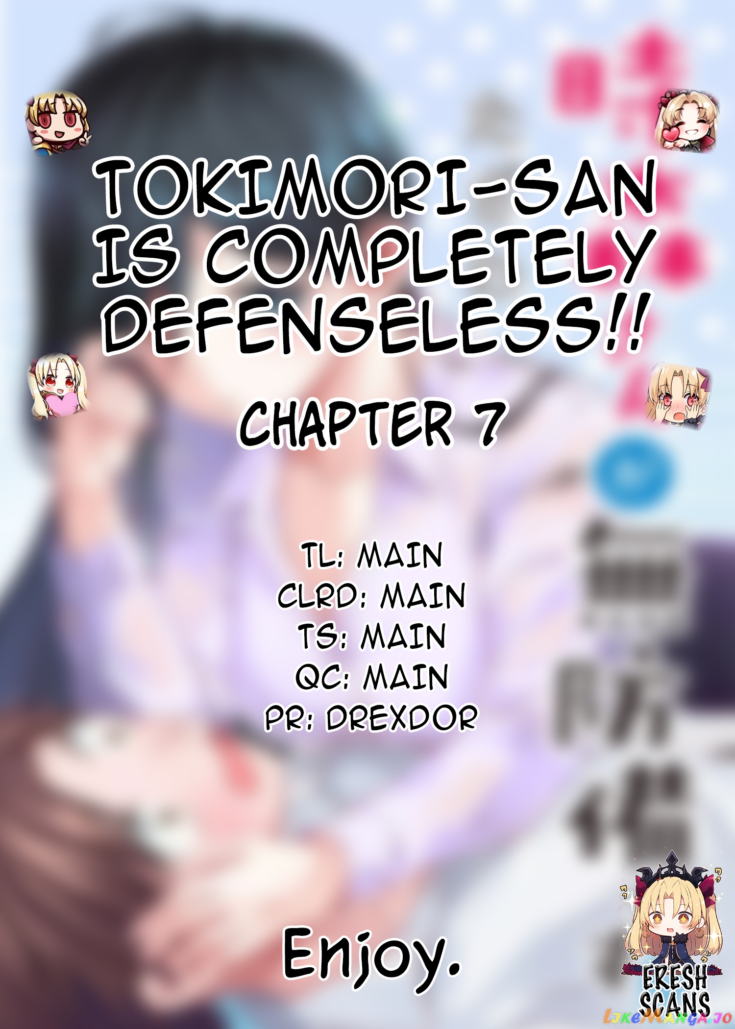 Tokimori-san Is Completely Defenseless!! chapter 7 - page 1