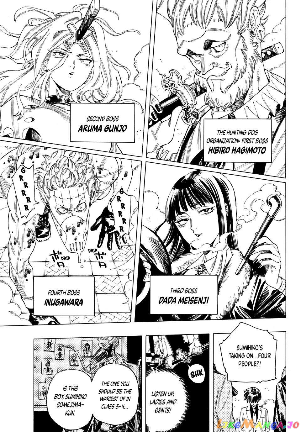 Akabane Honeko No Bodyguard chapter 38 - page 8