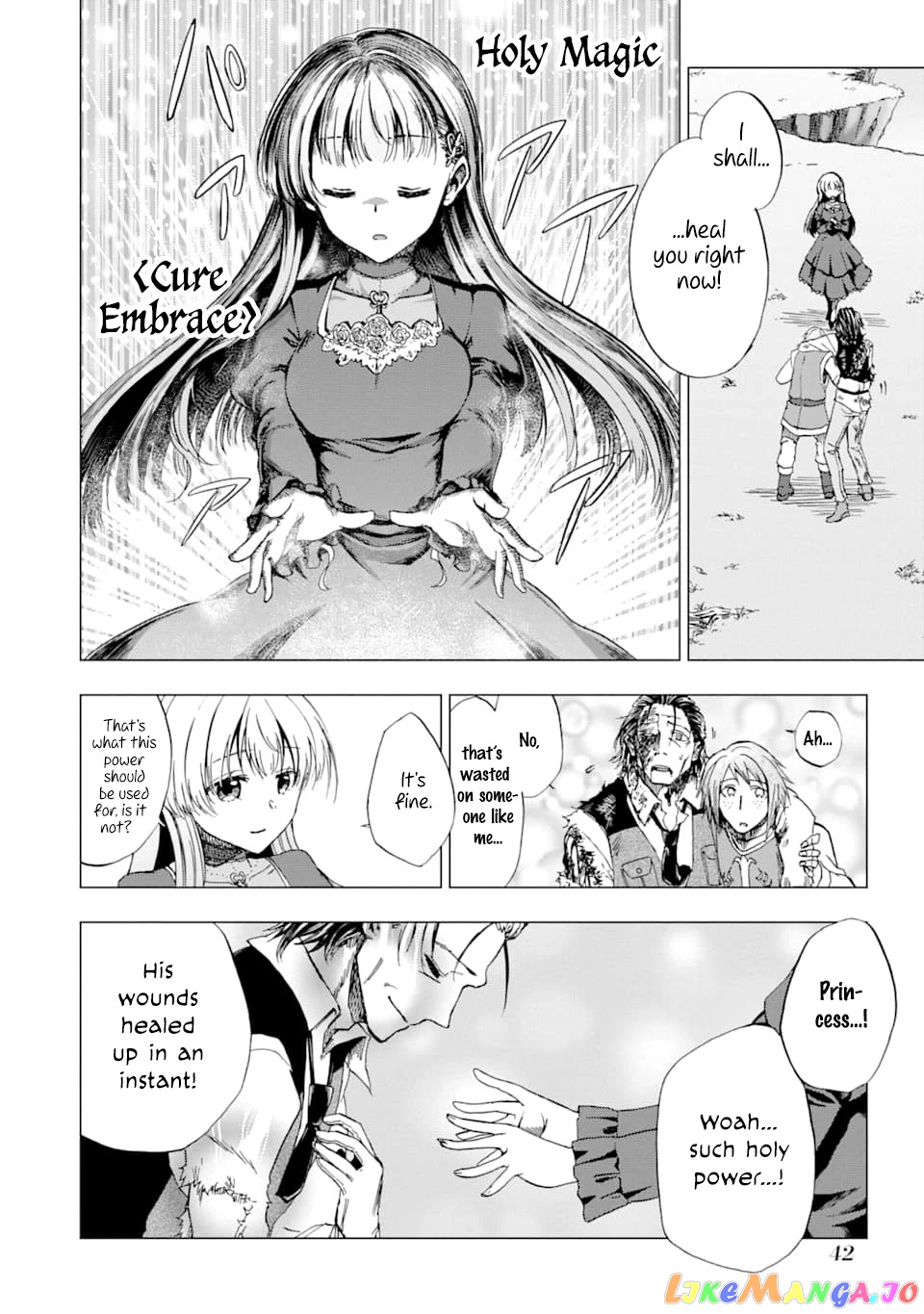 Ankoku Kishino no Ore desu Ga Saikyou no Hijiri Kishi wo Mezashimasu chapter 1 - page 38