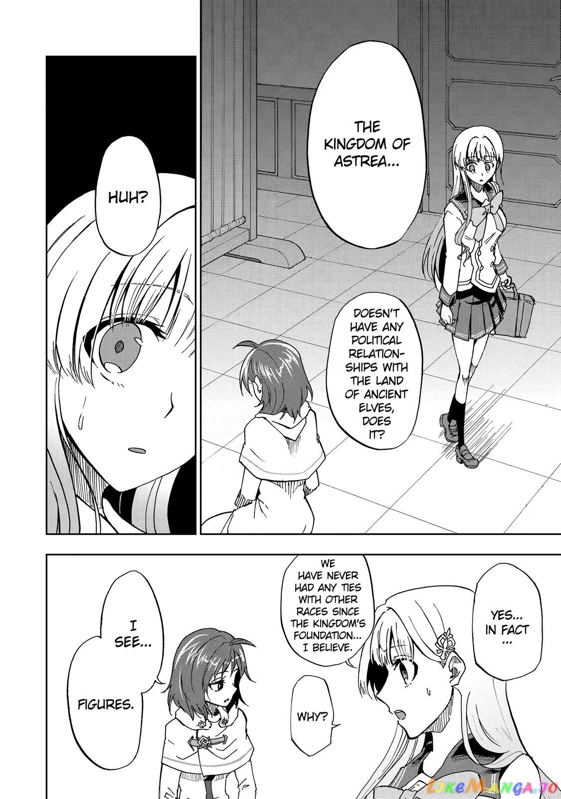 Ankoku Kishino no Ore desu Ga Saikyou no Hijiri Kishi wo Mezashimasu chapter 34 - page 35