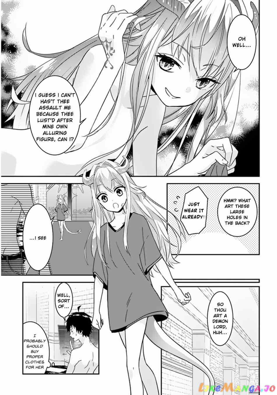 Maou Ni Natta Node, Dungeon Tsukutte Jingai Musume To Honobono Suru chapter 1.2 - page 10