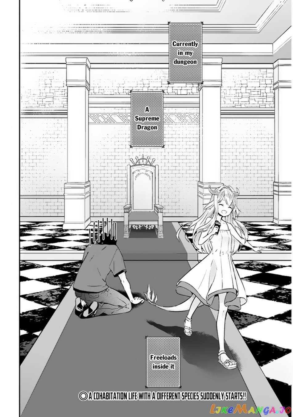 Maou Ni Natta Node, Dungeon Tsukutte Jingai Musume To Honobono Suru chapter 1.2 - page 17