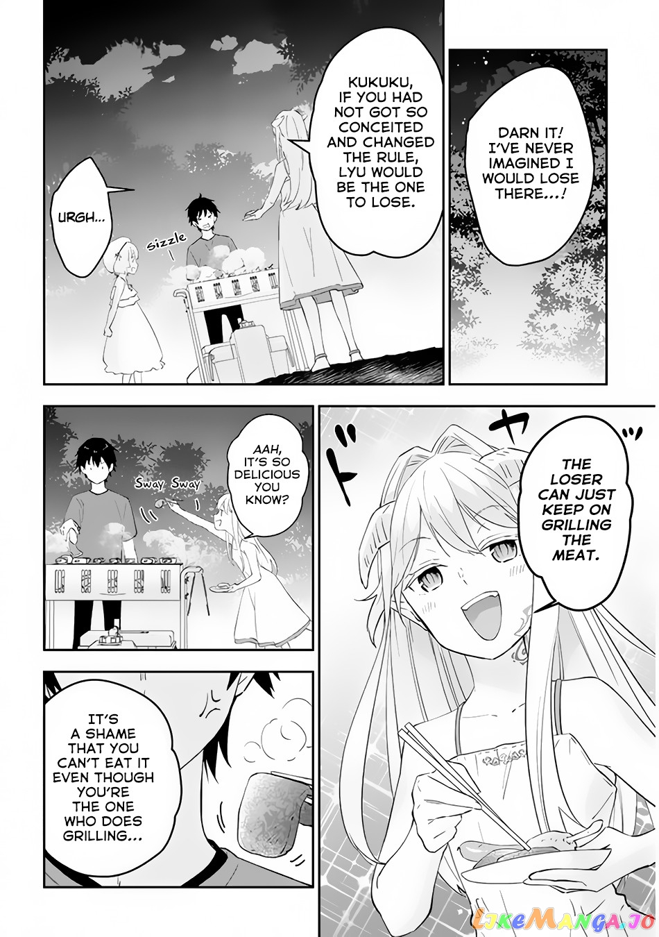 Maou Ni Natta Node, Dungeon Tsukutte Jingai Musume To Honobono Suru chapter 27.1 - page 3