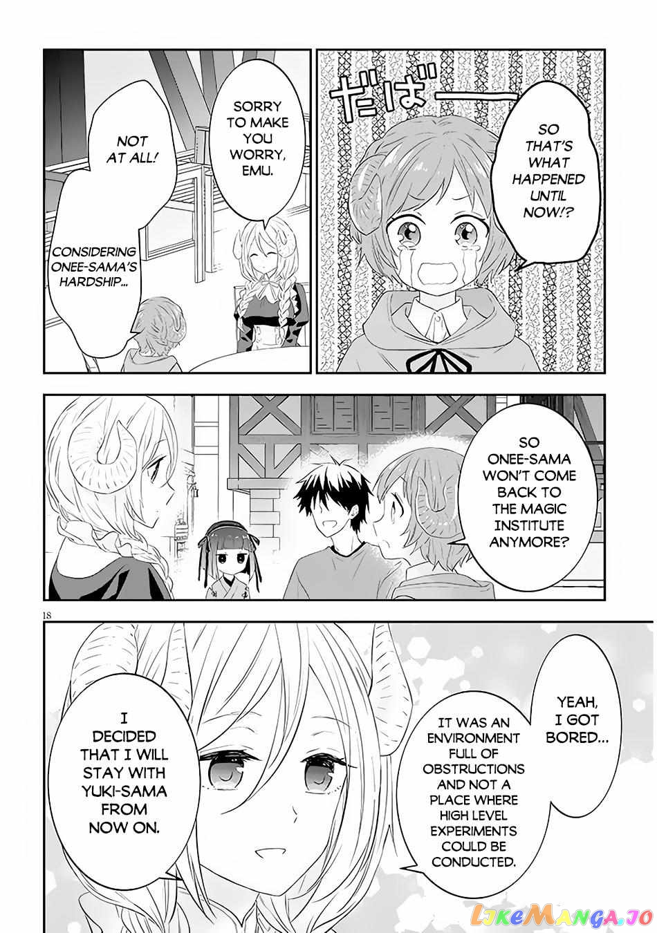 Maou Ni Natta Node, Dungeon Tsukutte Jingai Musume To Honobono Suru chapter 57.2 - page 9