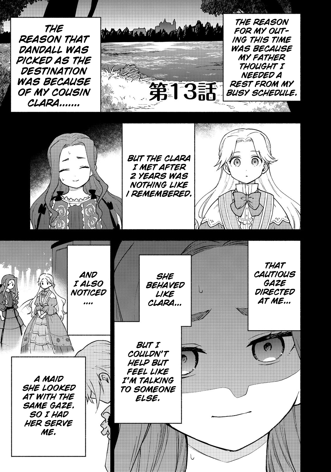 Otome Game No Heroine De Saikyou Survival chapter 13 - page 1