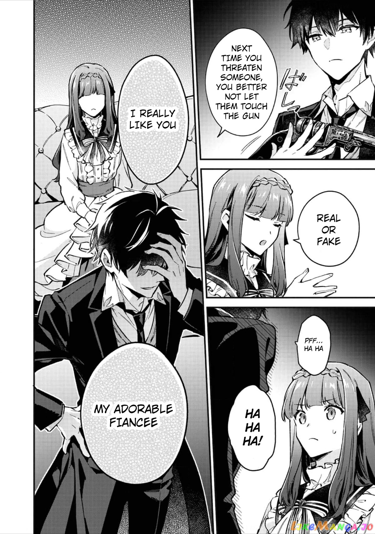 Akumana Akutou Ikka no Mana Musume, Tensei Saki mo Otome Game no Gokudou Reijou deshita chapter 2 - page 23