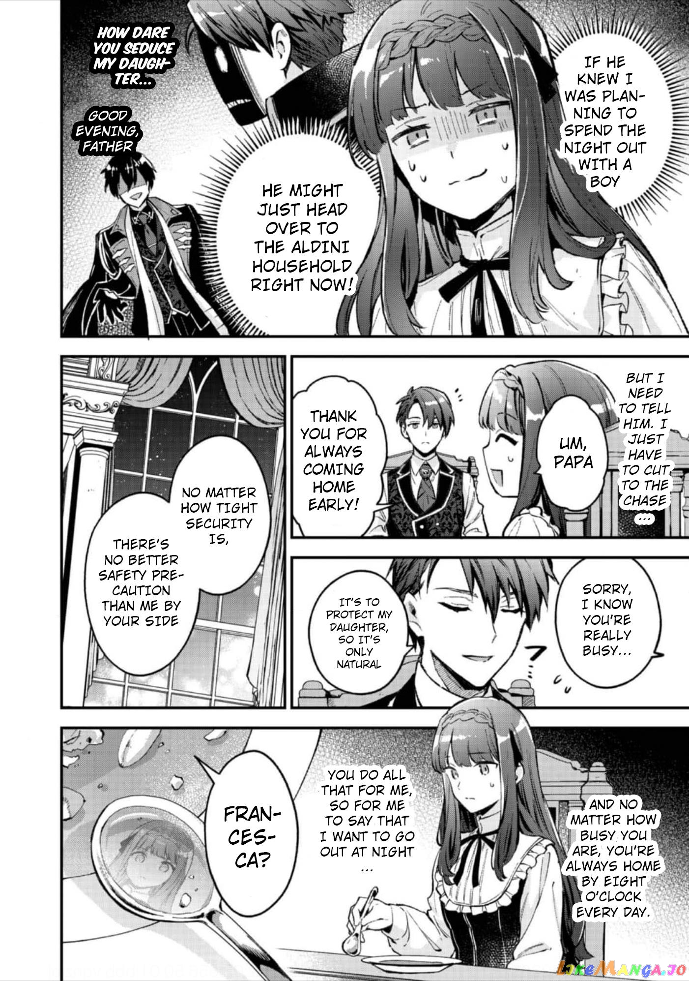 Akumana Akutou Ikka no Mana Musume, Tensei Saki mo Otome Game no Gokudou Reijou deshita chapter 7 - page 21