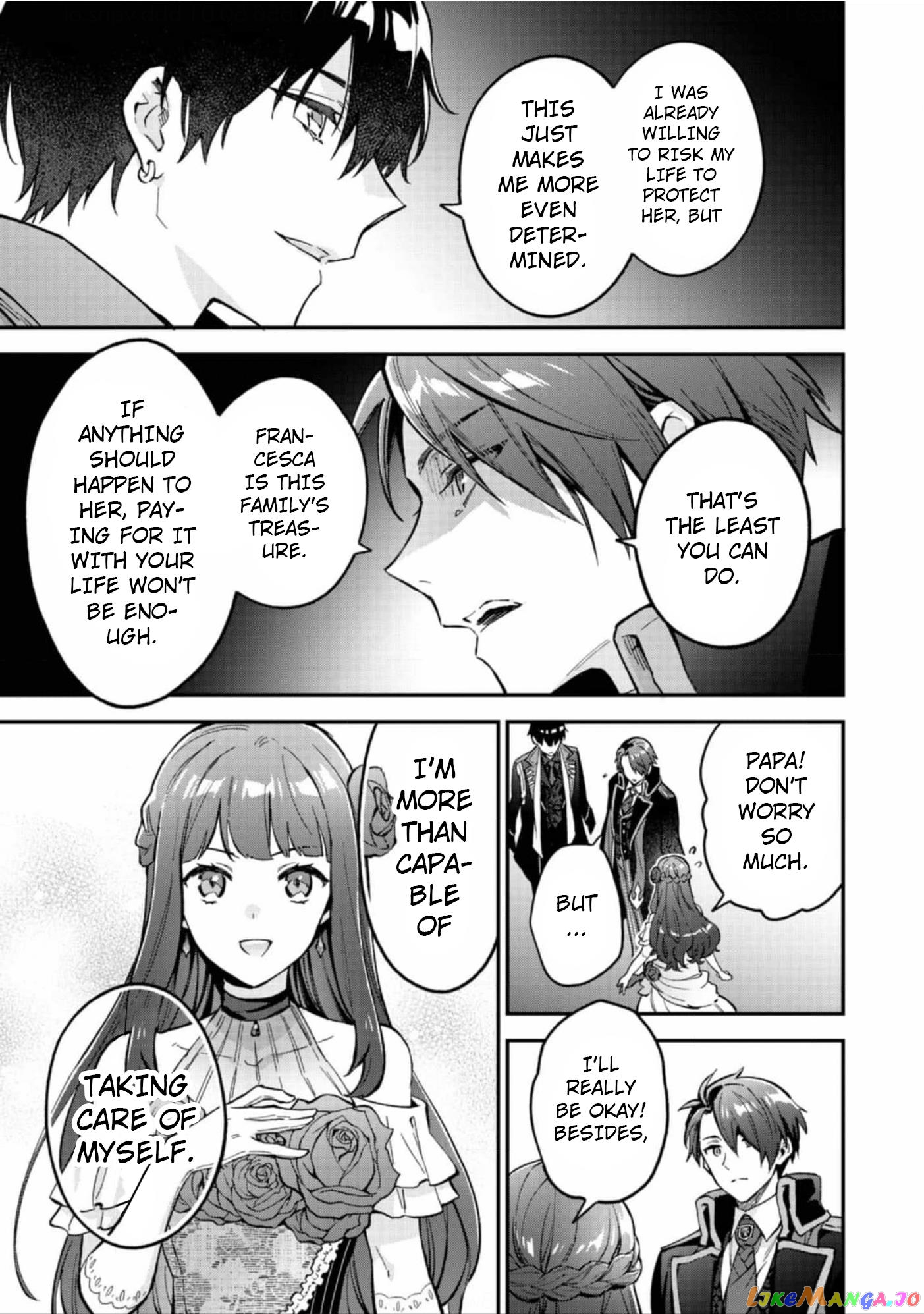 Akumana Akutou Ikka no Mana Musume, Tensei Saki mo Otome Game no Gokudou Reijou deshita chapter 8 - page 6