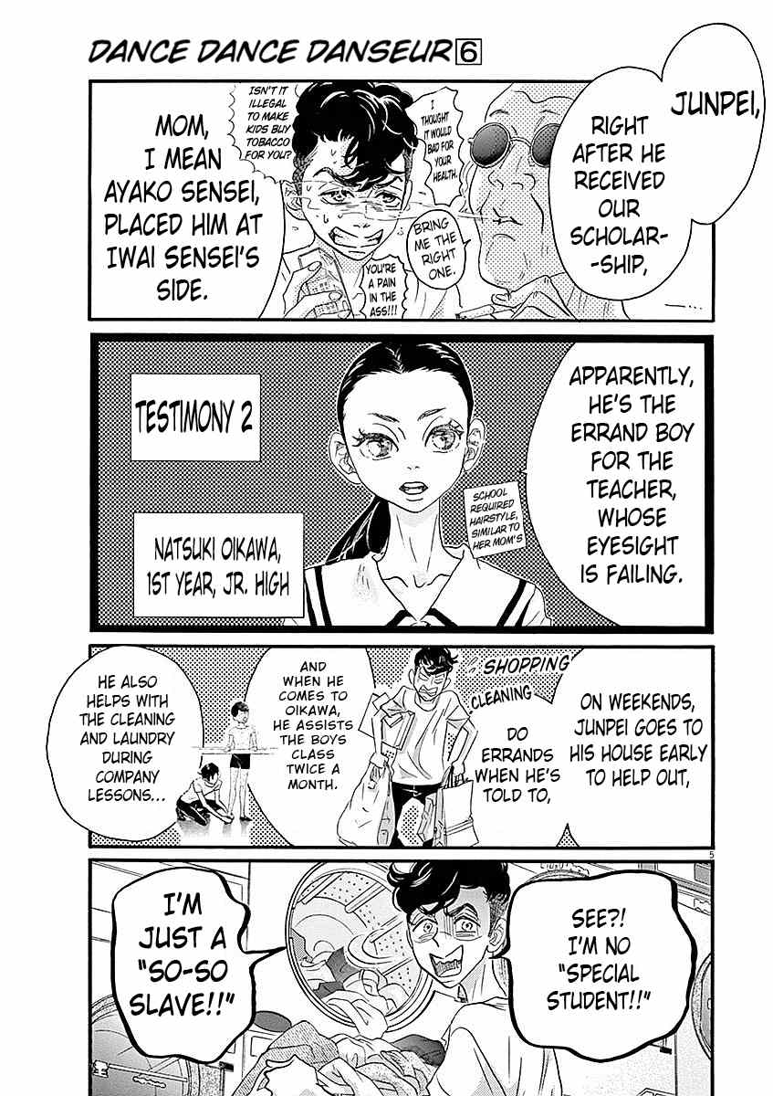 Dance Dance Danseur chapter 53 - page 5