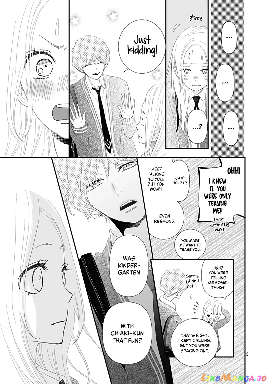 Koi no You na Mono Janaku chapter 20 - page 7