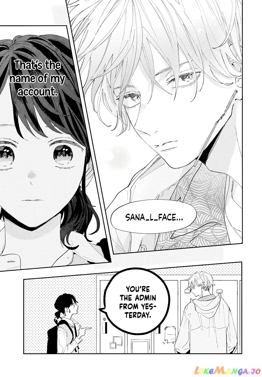 I Won't Fall for Him Just Because of His Face chapter 1 - page 17