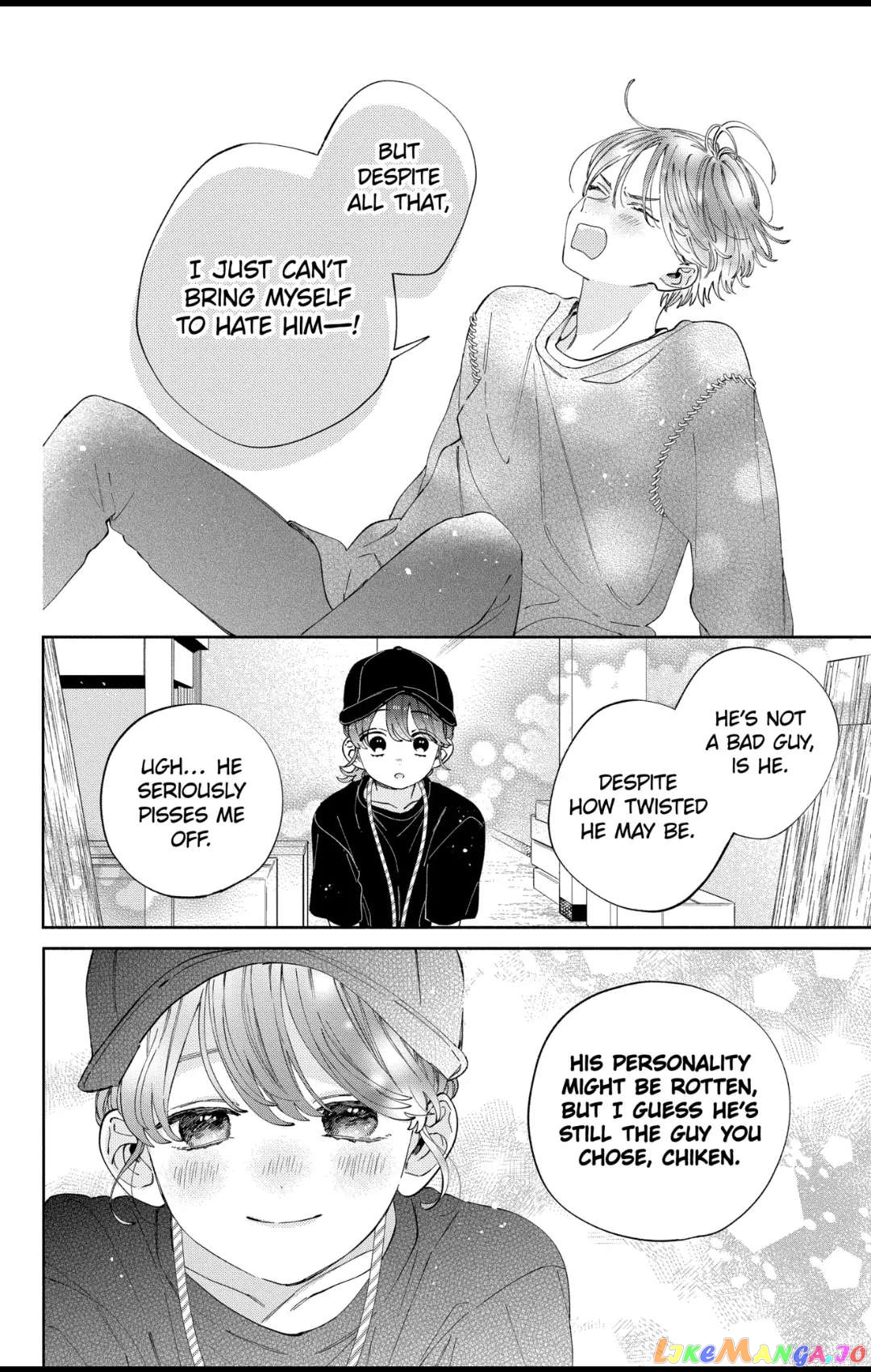 I Won't Fall for Him Just Because of His Face chapter 32.2 - page 8