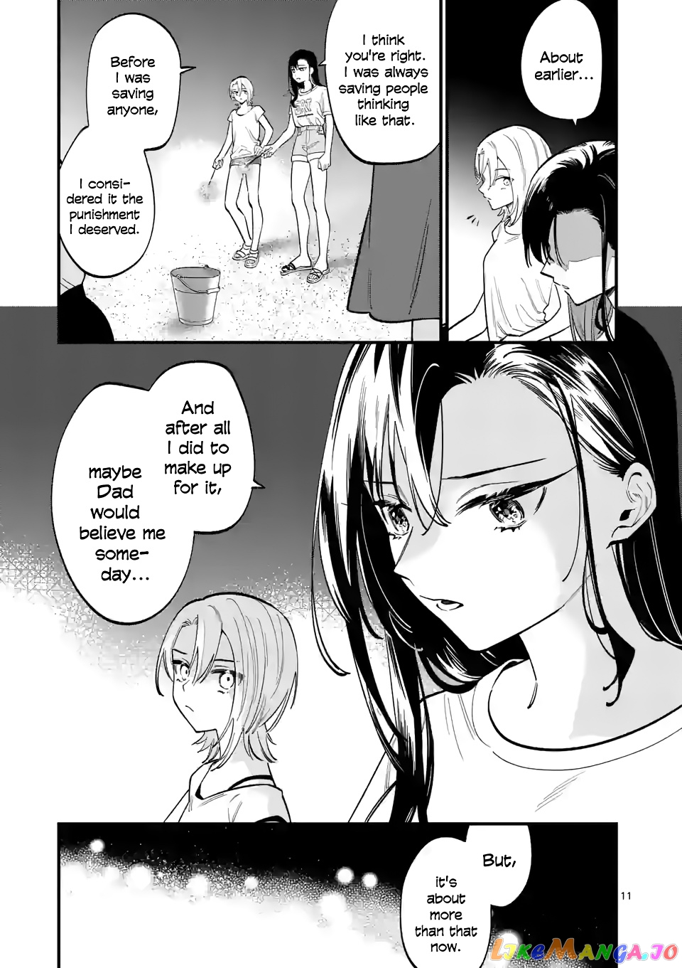 Liar Satsuki Can See Death chapter 58 - page 11