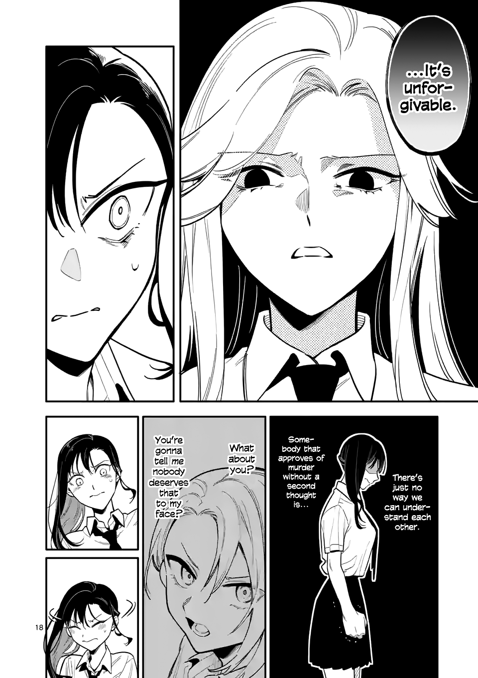 Liar Satsuki Can See Death chapter 39 - page 18