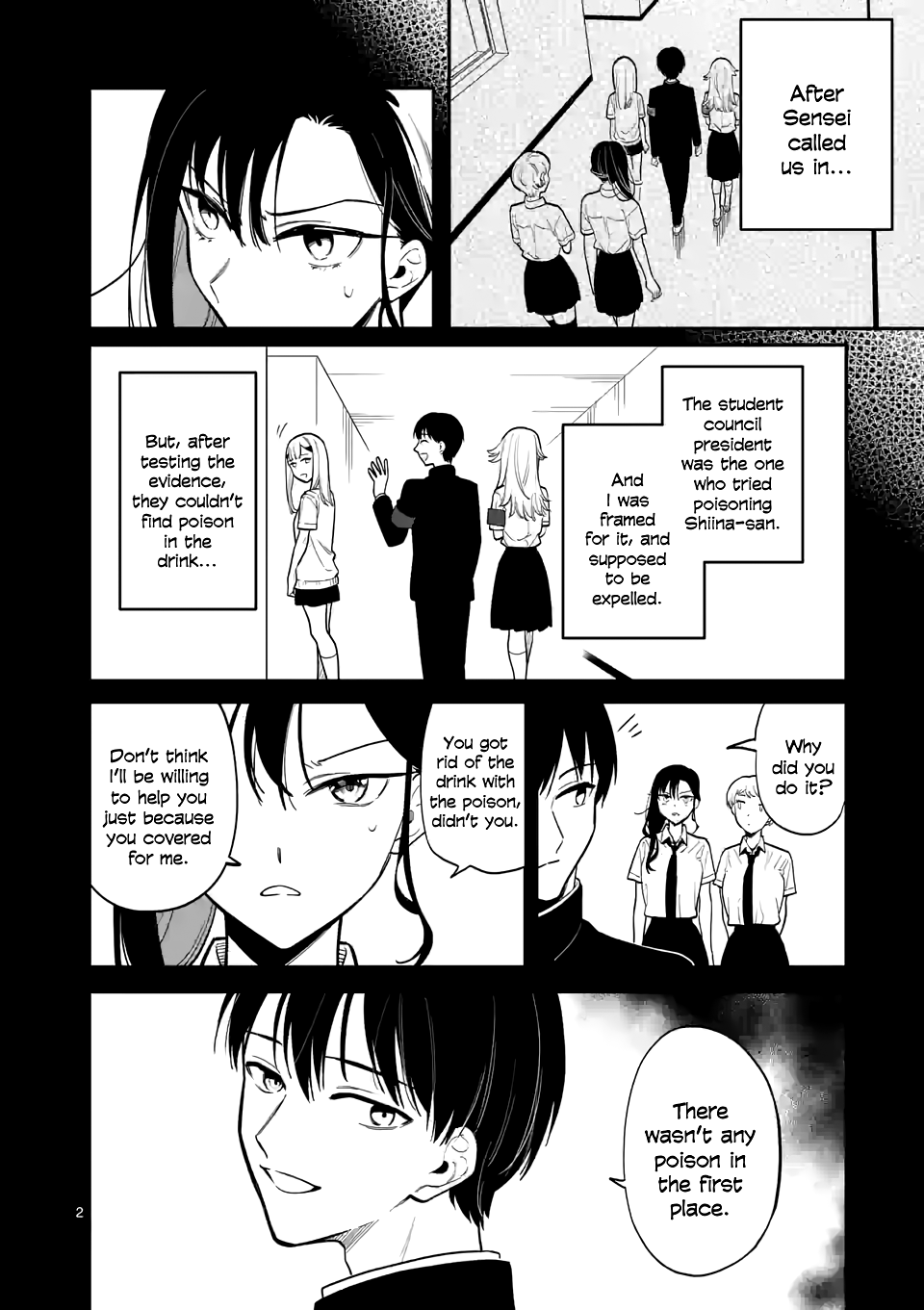 Liar Satsuki Can See Death chapter 39 - page 2